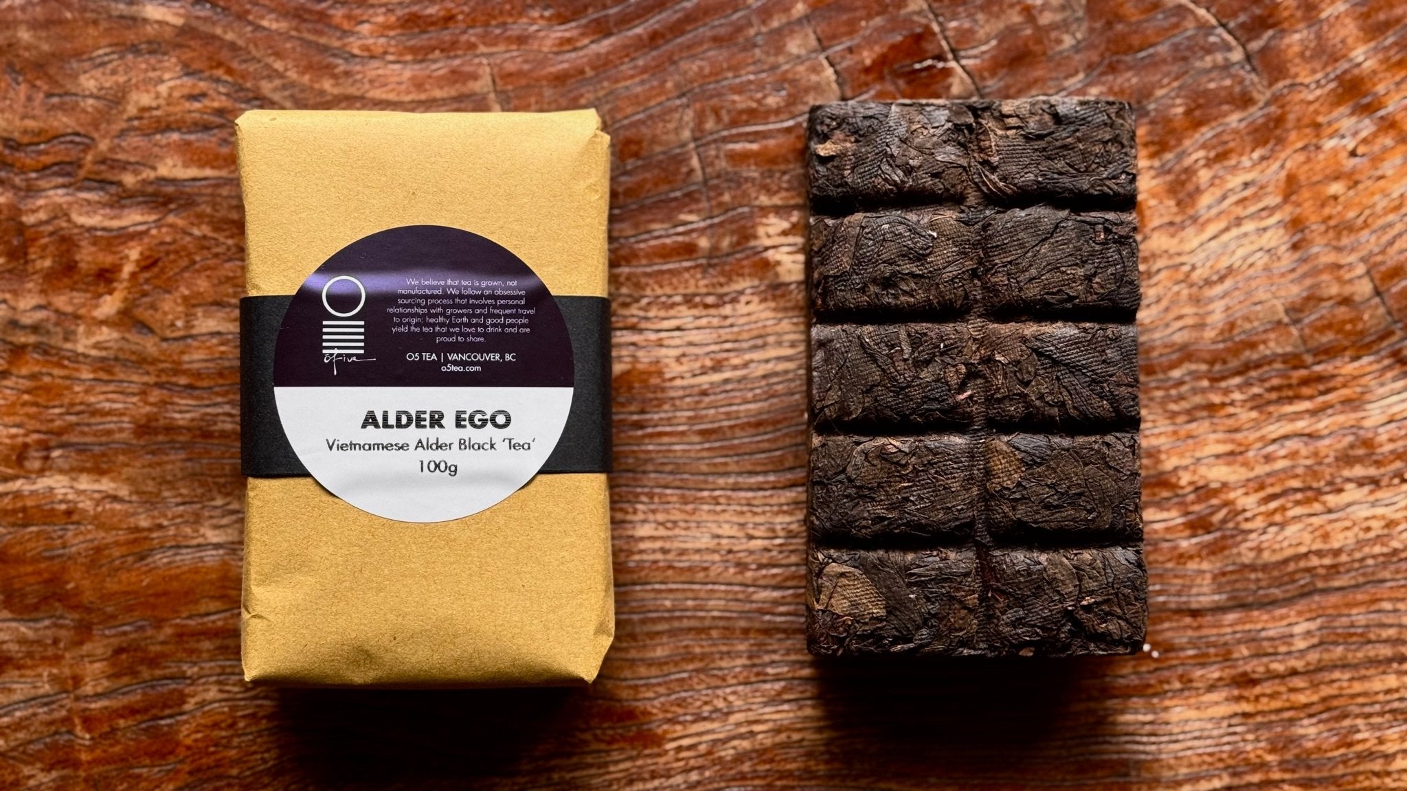 ALDER EGO | Vietnamese Alder Black "Tea" - 100g - O5 RARE TEA BAR