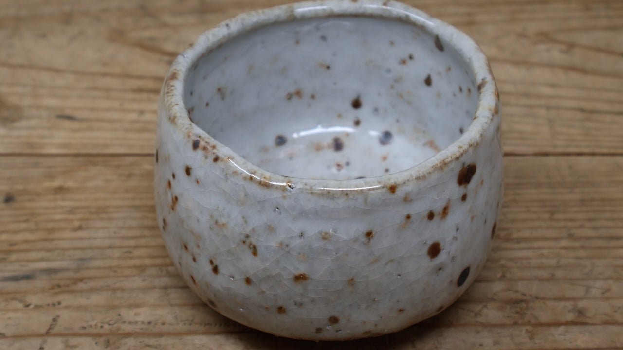 CHAWAN #2412 - 4 | Matcha Bowl by Robert Stickney <+Matcha> - O - FIVE RARE TEA BAR