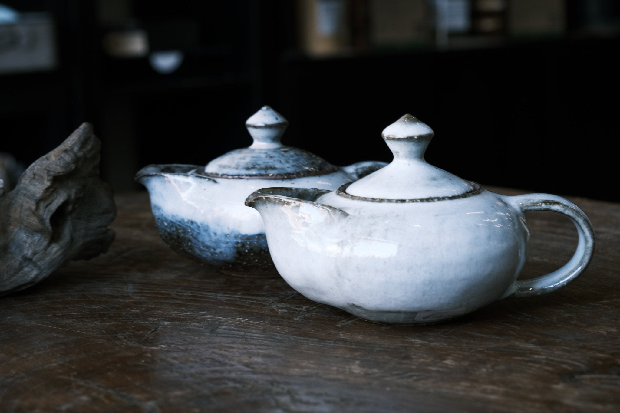 Japanese Hagi-yaki Houhin Tea Pot | Hagi Glaze (萩燒) - O5 RARE TEA BAR