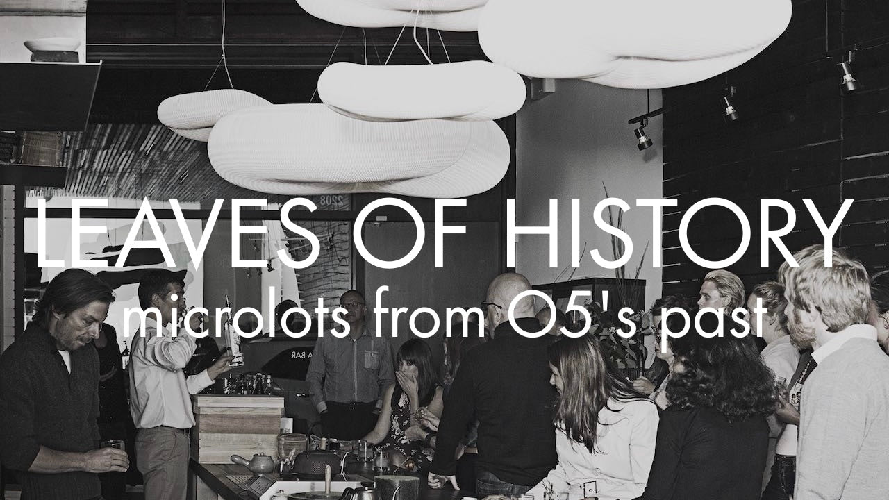LEAVES OF HISTORY | Micro - Lots from O5's Past - O5 RARE TEA BAR