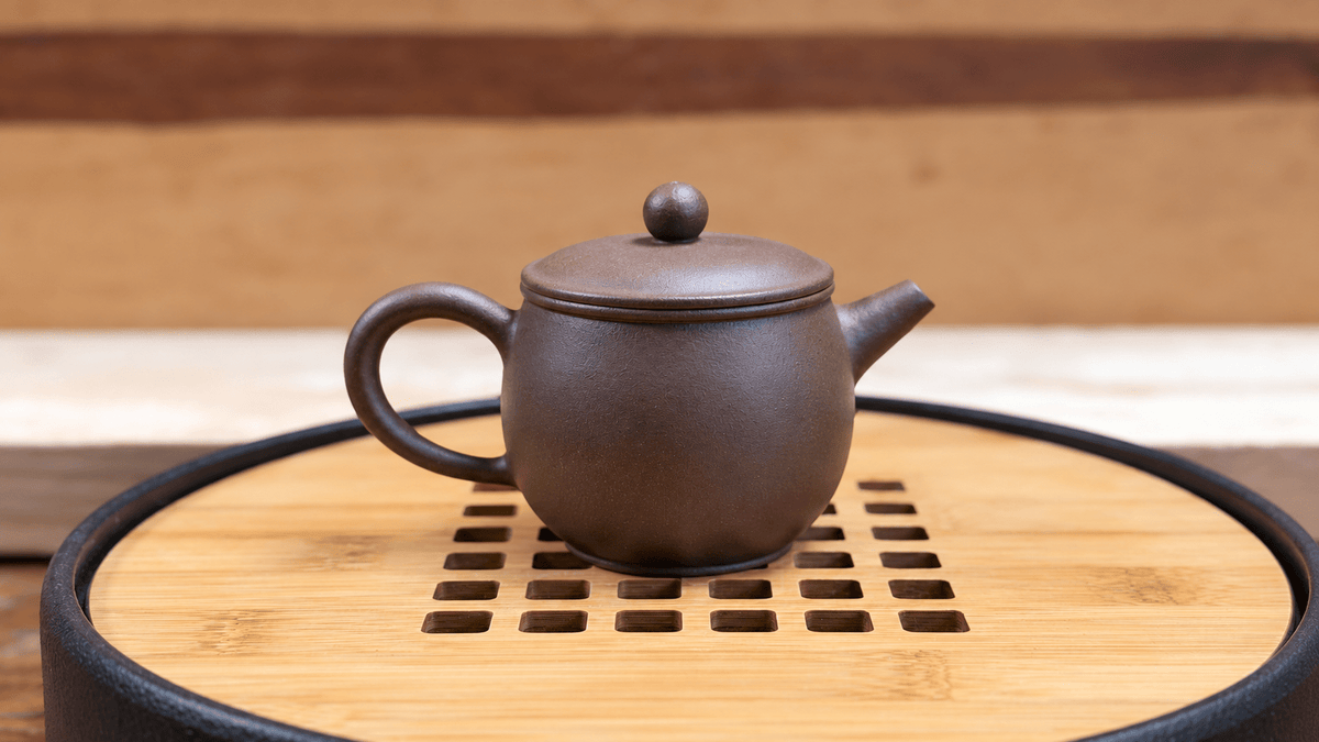 Yixing Dragon-Kiln Teapot #11 | Dezhong, 120 ml - O5 RARE TEA BAR