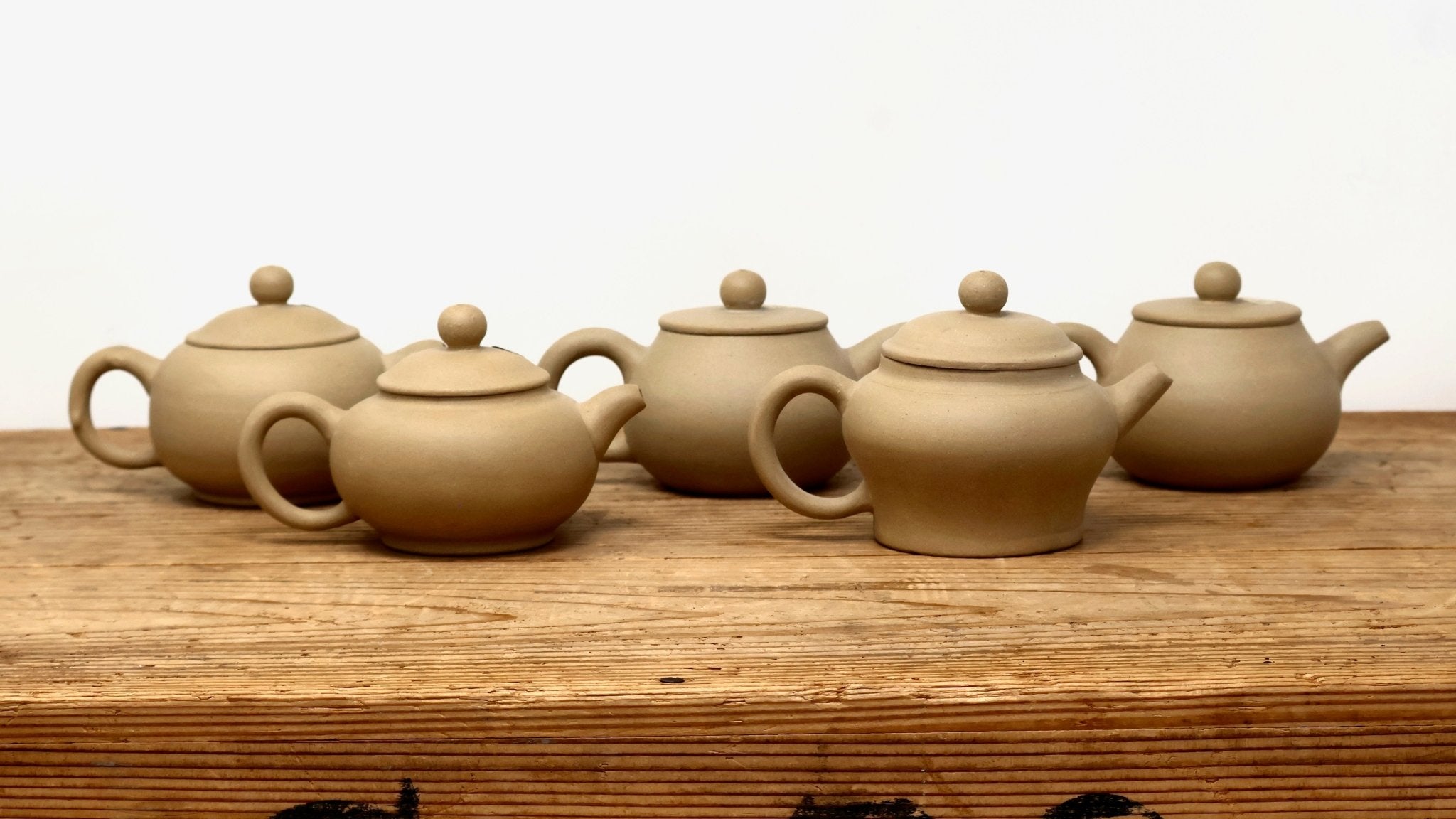 YIXING TEAPOT | 1990's Duan Ni - O - FIVE RARE TEA BAR