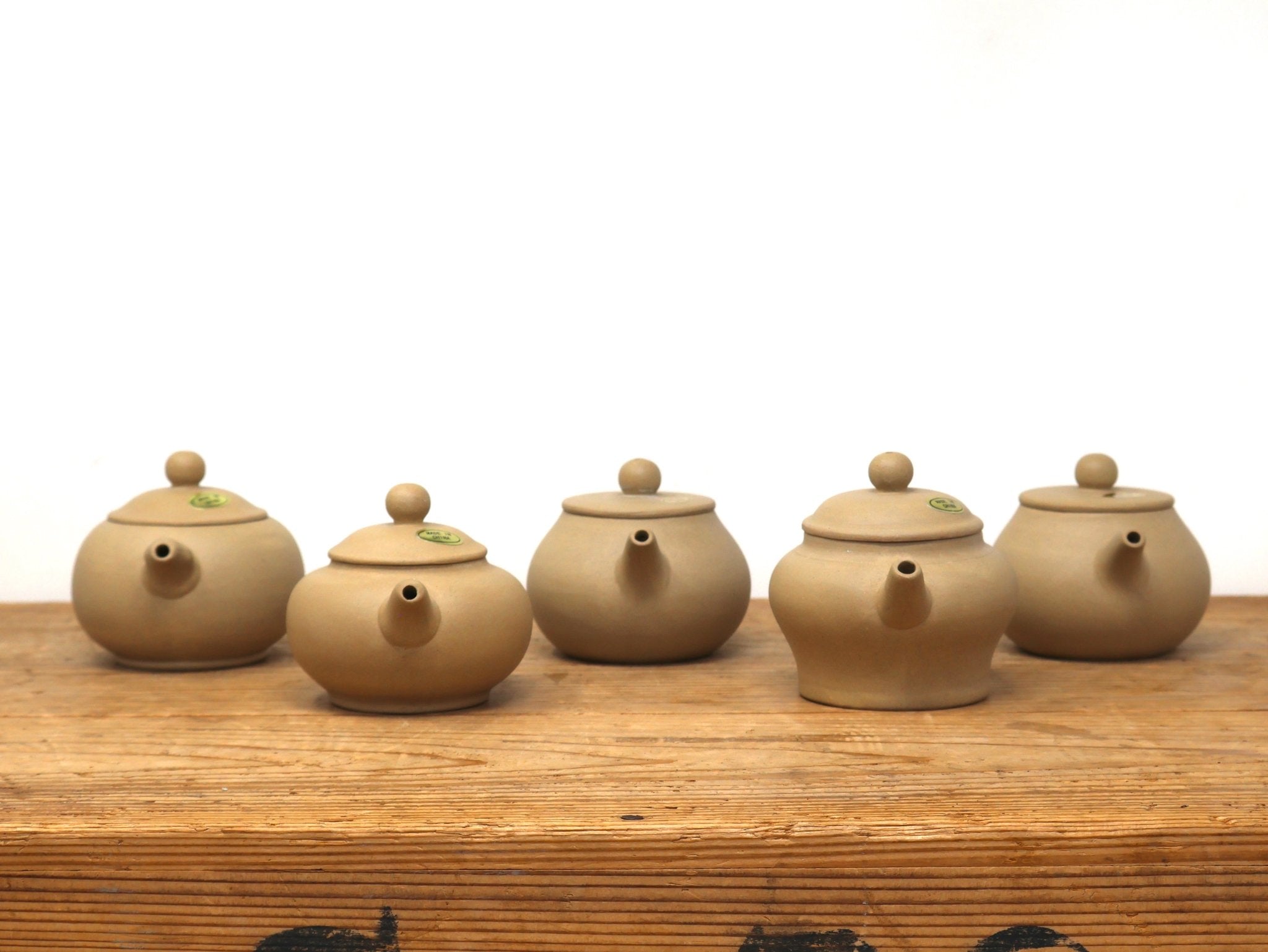 YIXING TEAPOT | 1990's Duan Ni - O - FIVE RARE TEA BAR
