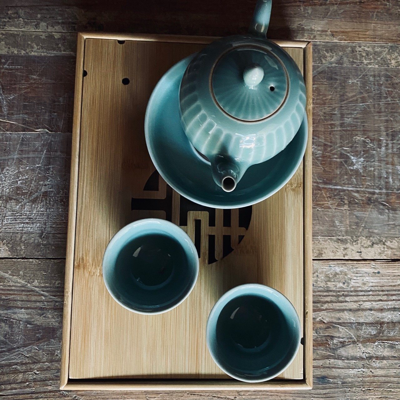 Celadon Tea Set - O-FIVE RARE TEA BAR