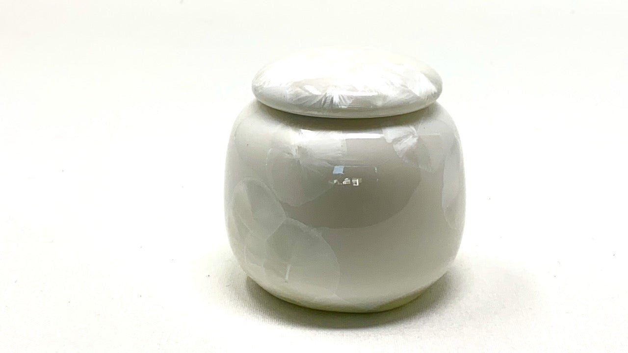 CERAMIC CONTAINER FOR MATCHA (OR RYOKUCHA) - O-FIVE RARE TEA BAR