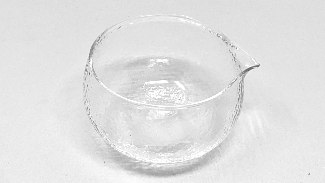 POURING BOWL FOR MATCHA | GLASS - O-FIVE RARE TEA BAR