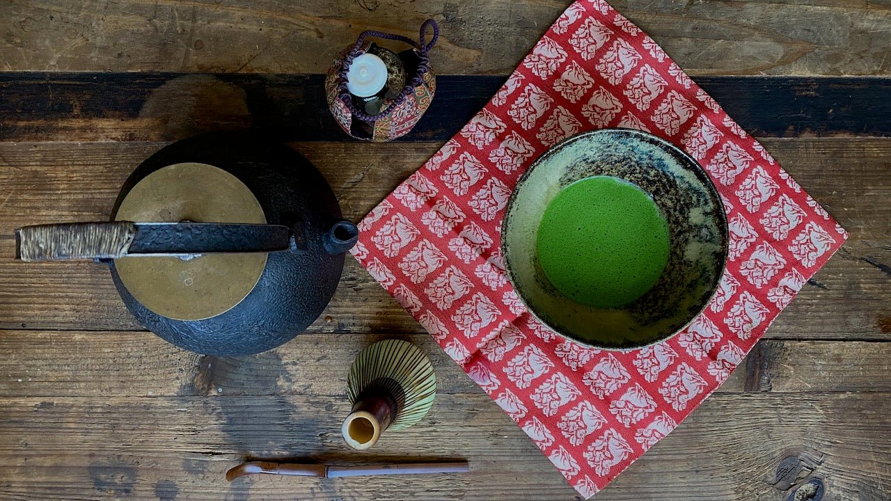 TSUJI'S ASAHI + SAMIDORI - O-FIVE RARE TEA BAR