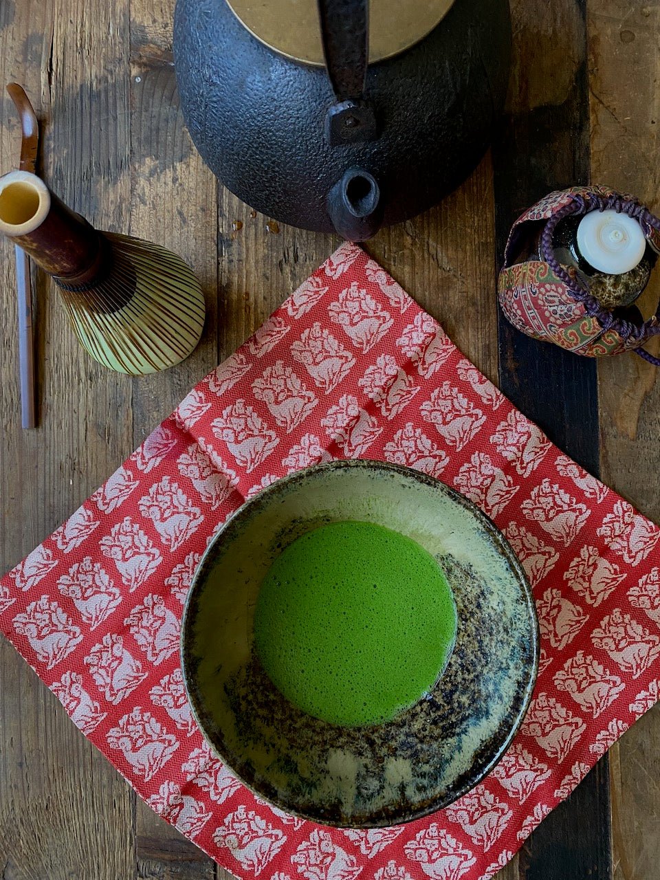 TSUJI'S ASAHI + SAMIDORI - O-FIVE RARE TEA BAR