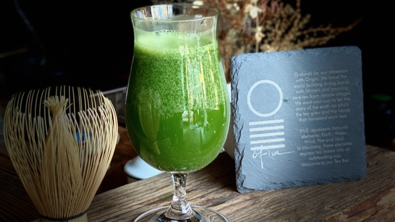 YAME O-23 MATCHA | CAFE EXPERIENCE - O-FIVE RARE TEA BAR