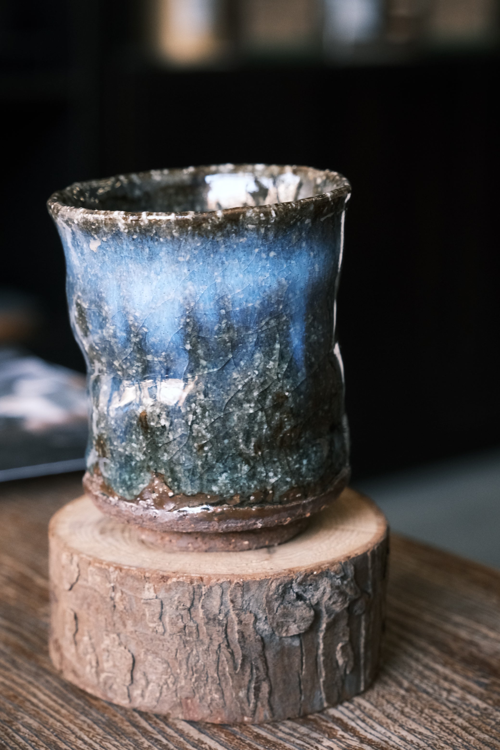 Japanese Hagi-yaki texture Cups | Hagi Glaze (萩焼)