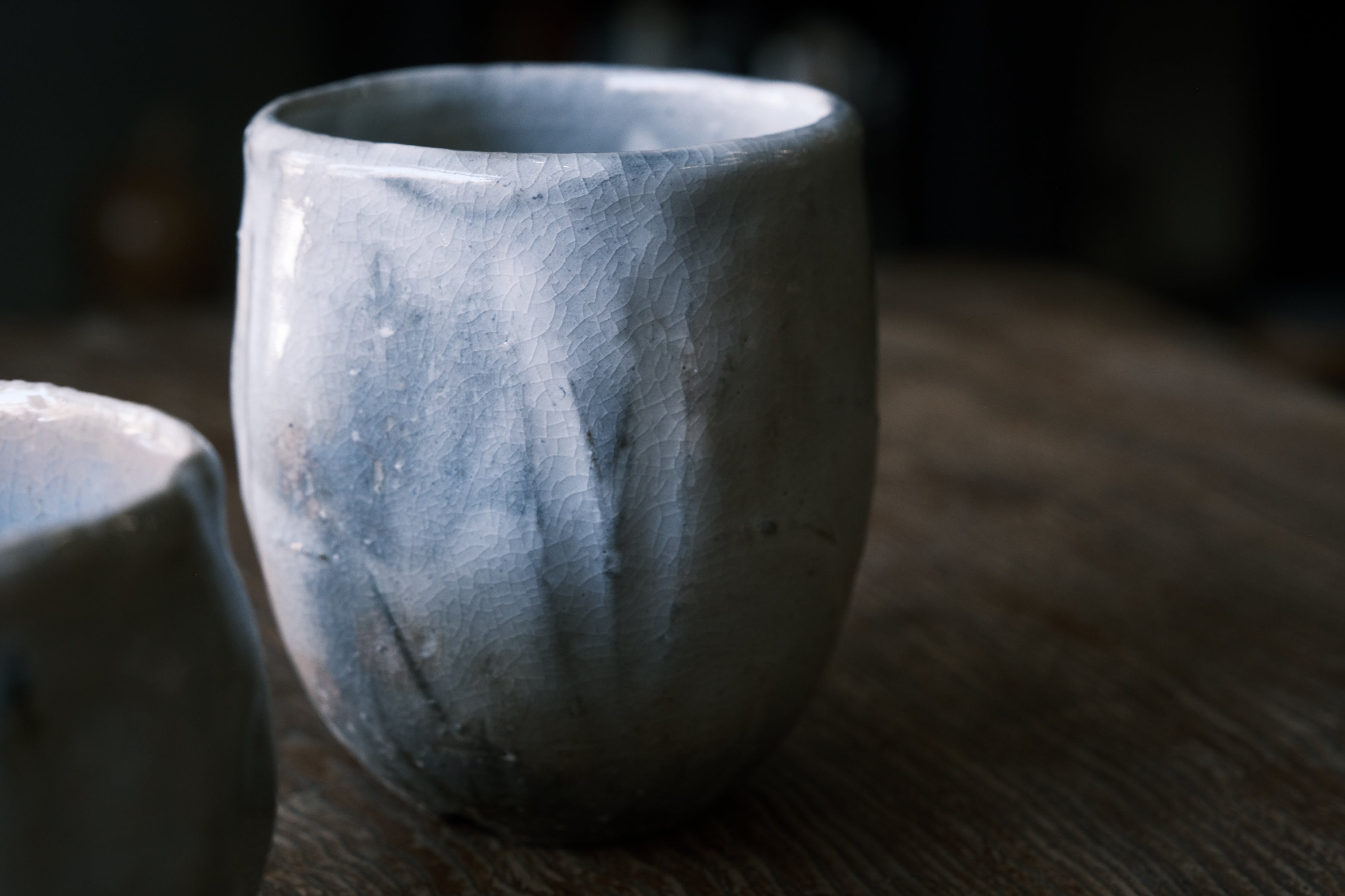 Japanese Hagi-yaki texture Cups | Hagi Glaze (萩焼)