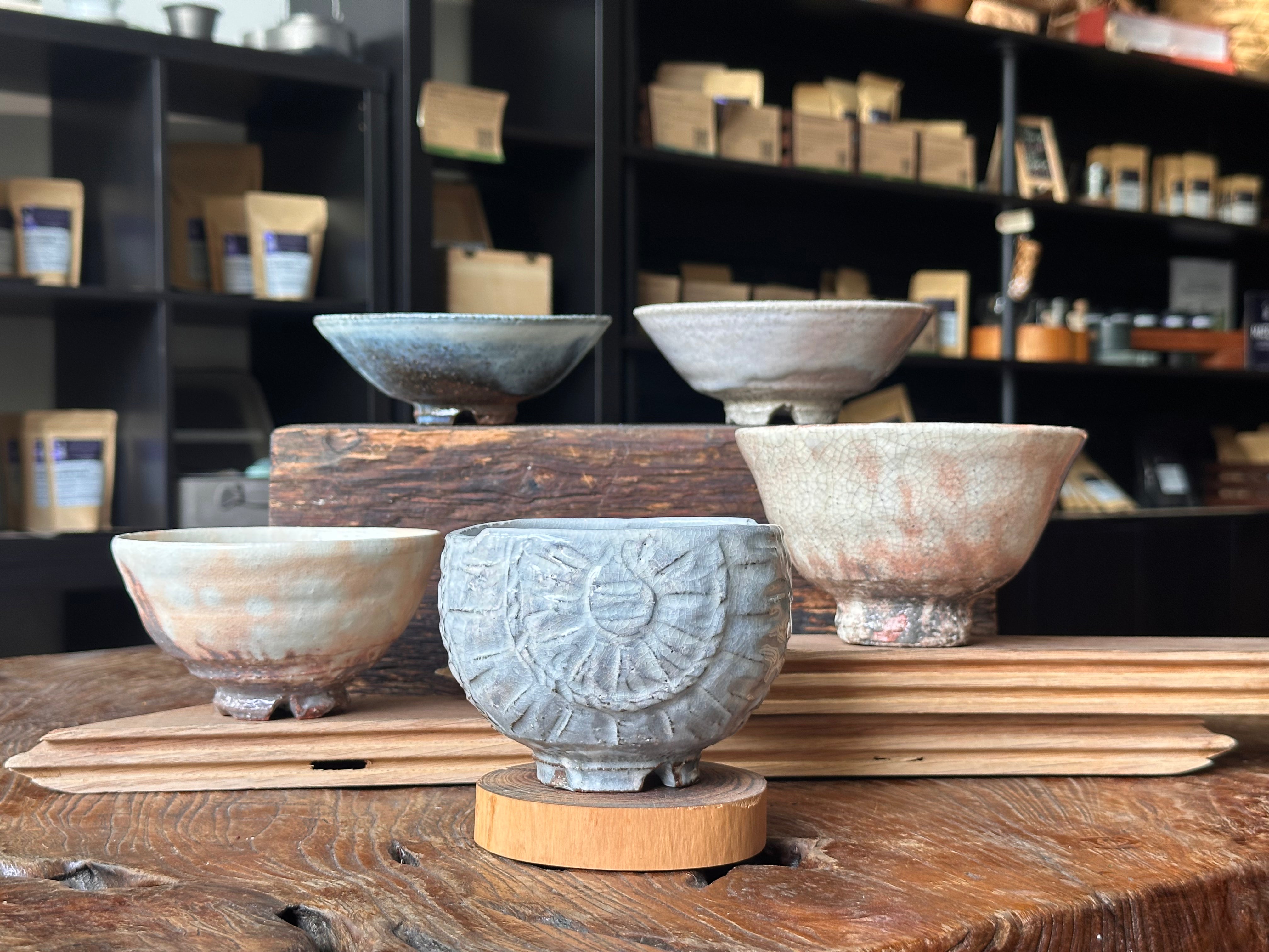 Japanese Chawan Tea Bowl | Hagiyaki Tea Ware (萩燒)