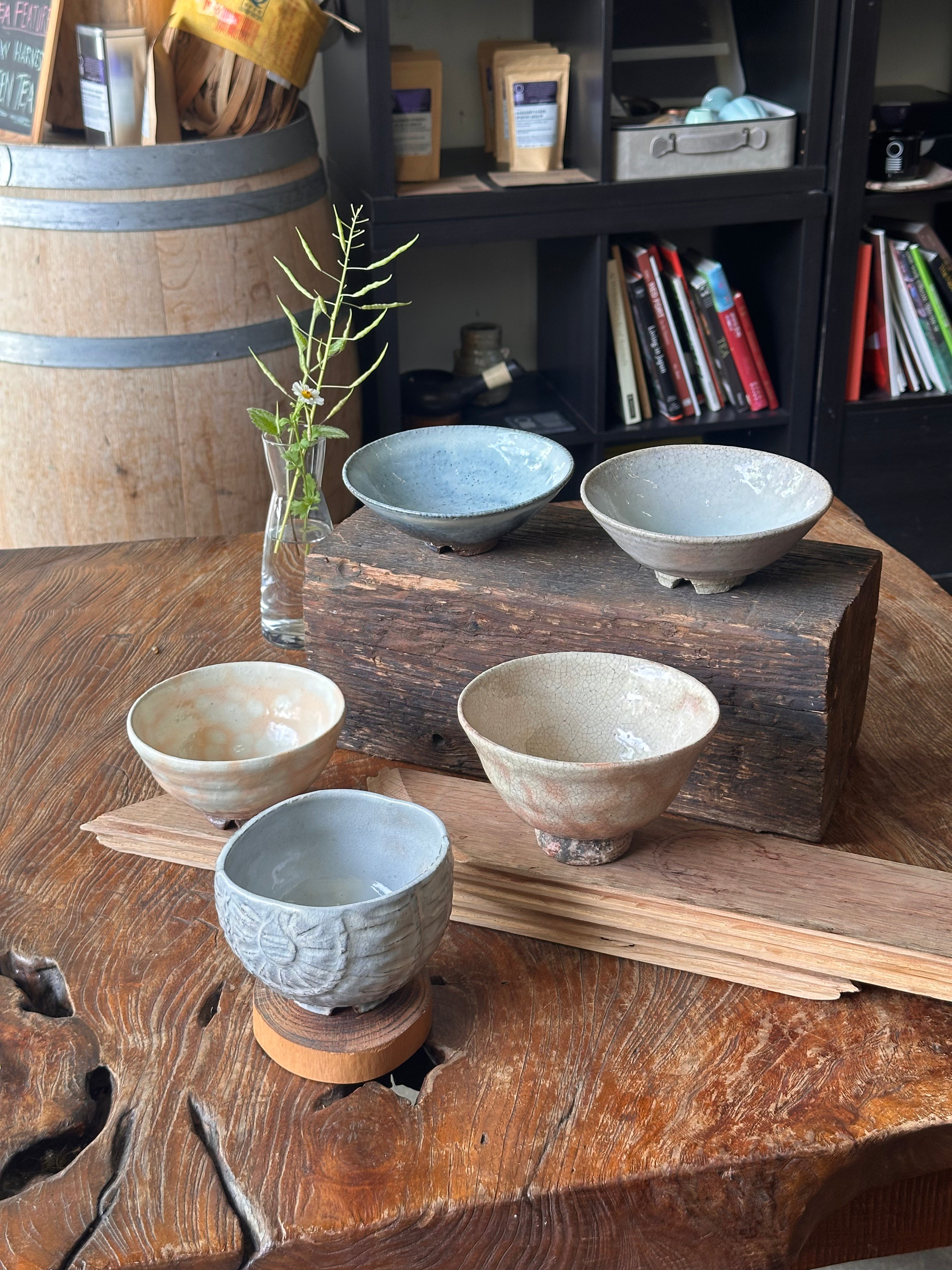 Japanese Chawan Tea Bowl | Hagiyaki Tea Ware (萩燒)