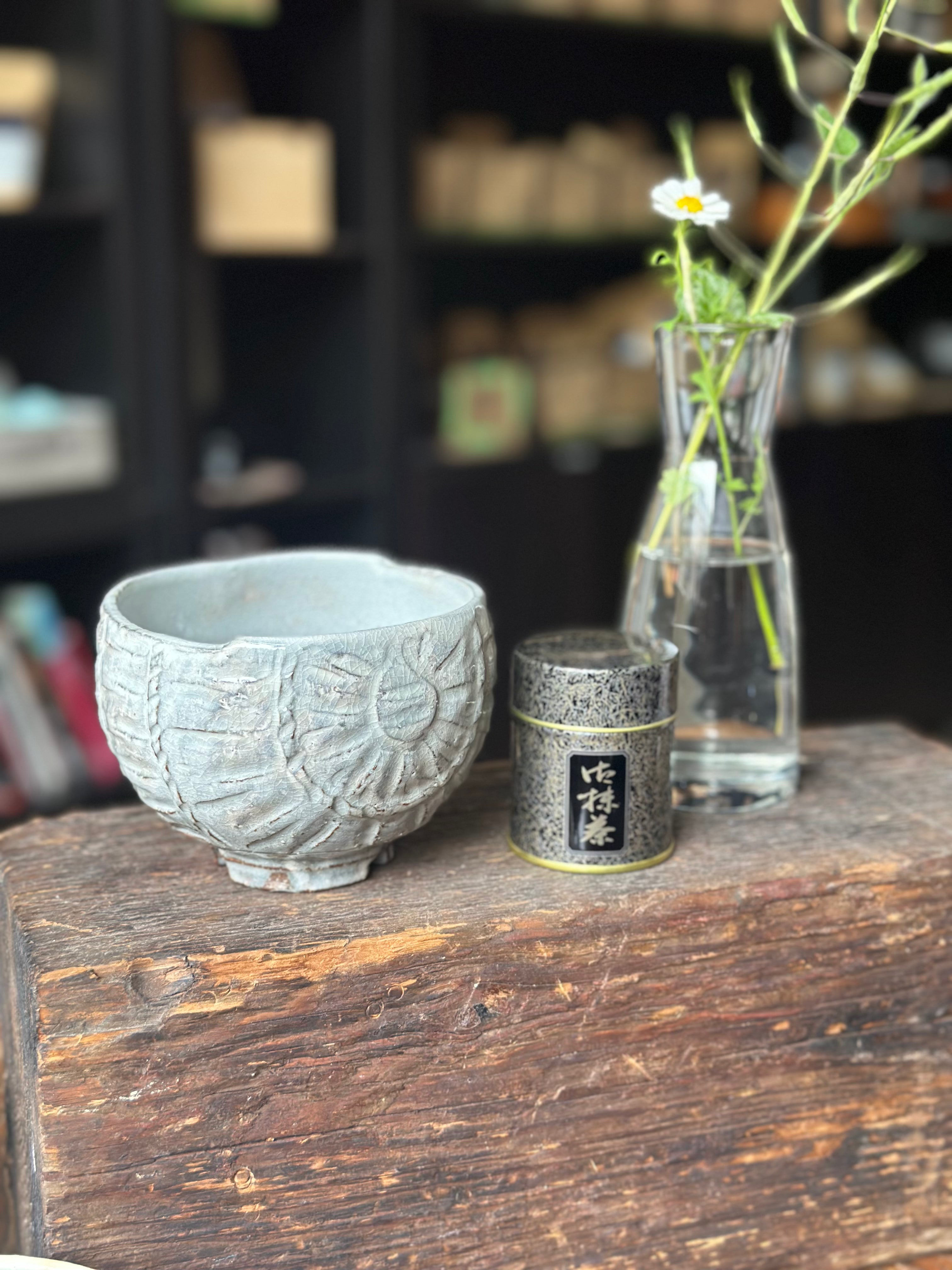Japanese Chawan Tea Bowl | Hagiyaki Tea Ware (萩燒)
