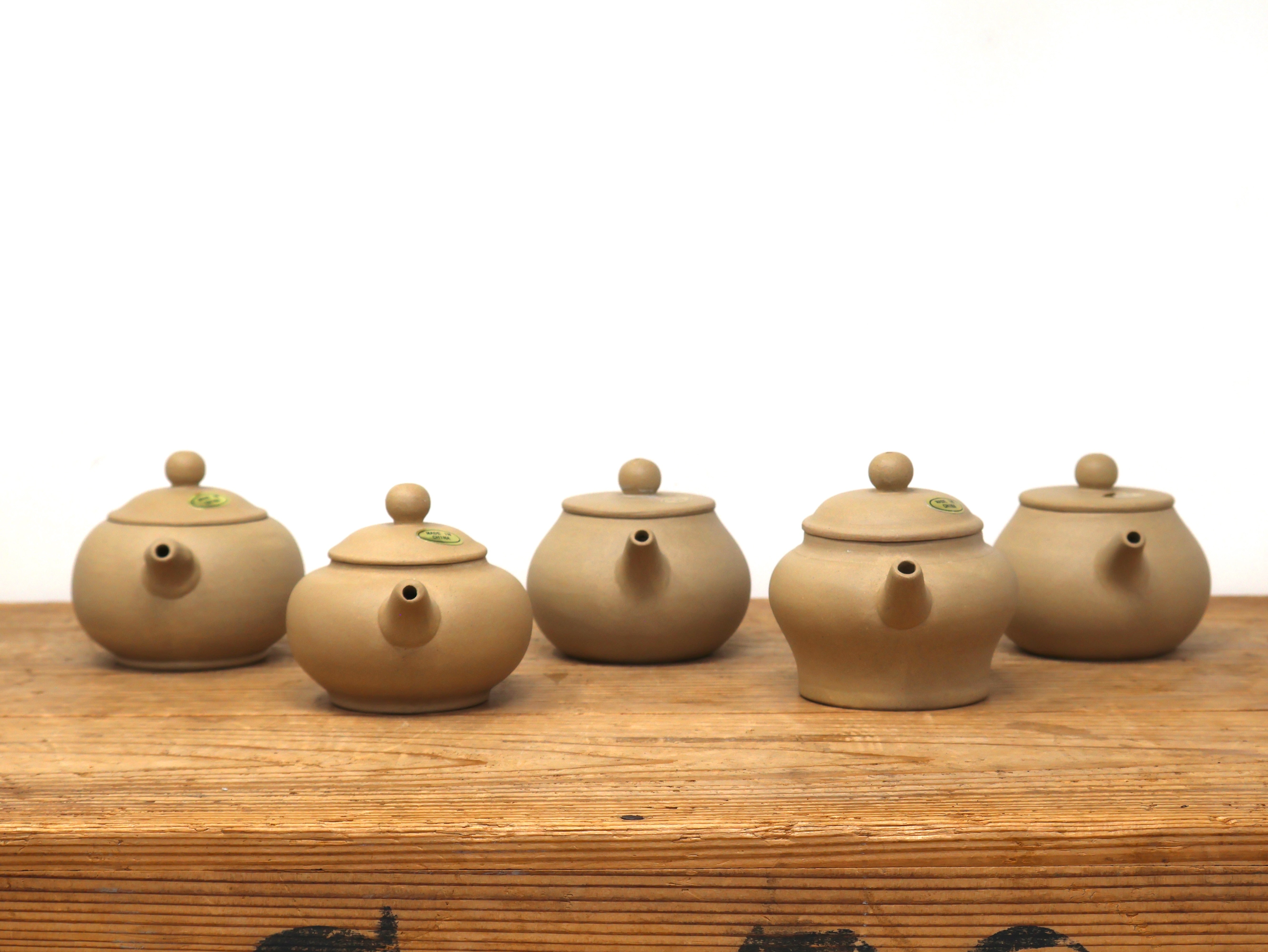 Yixing Teapots Yellow Clay, Gong Fu Cha