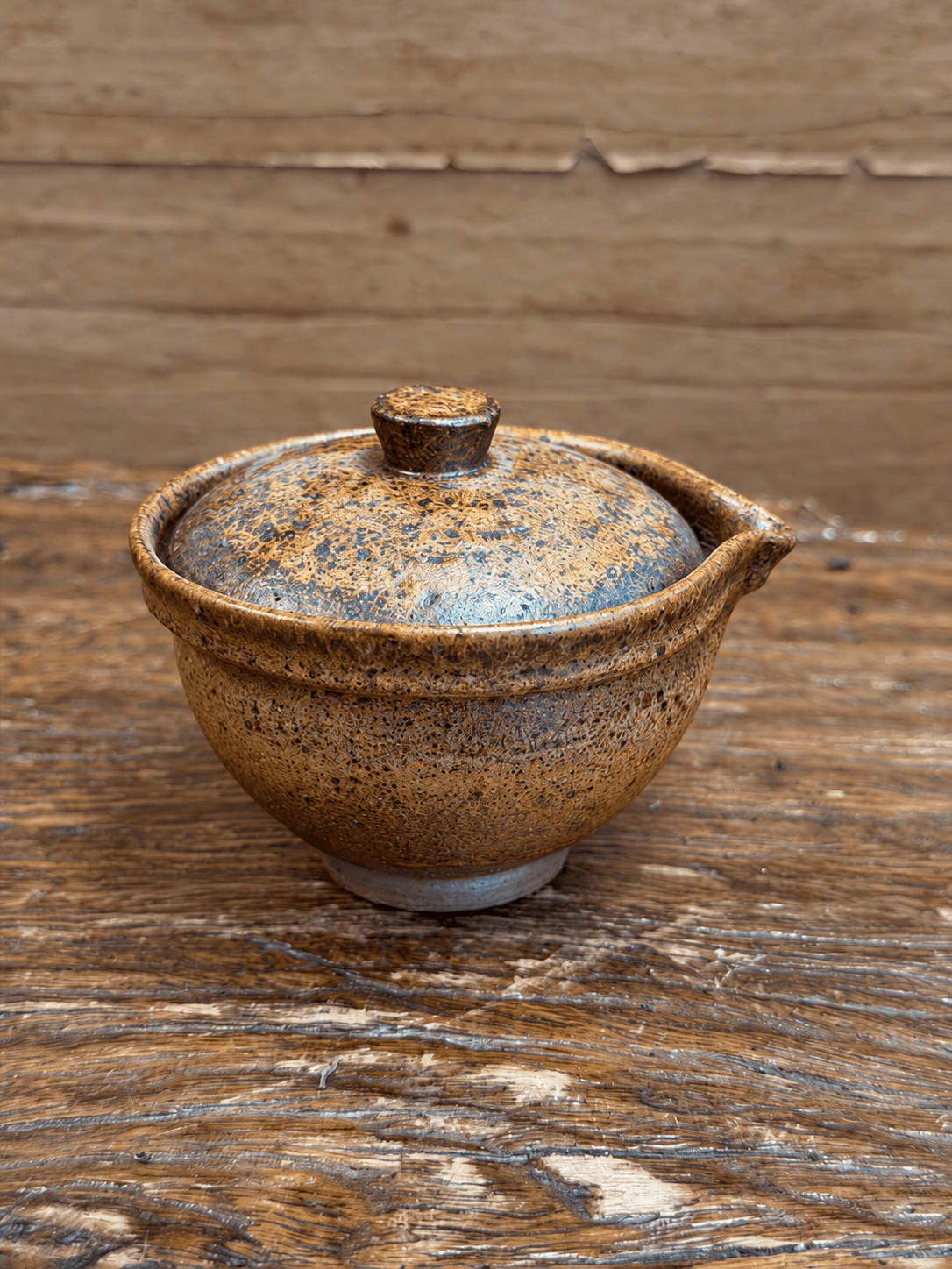 Dragon Kiln Wood Fired Handleless Teapot ~ 100ml - O5 RARE TEA BAR