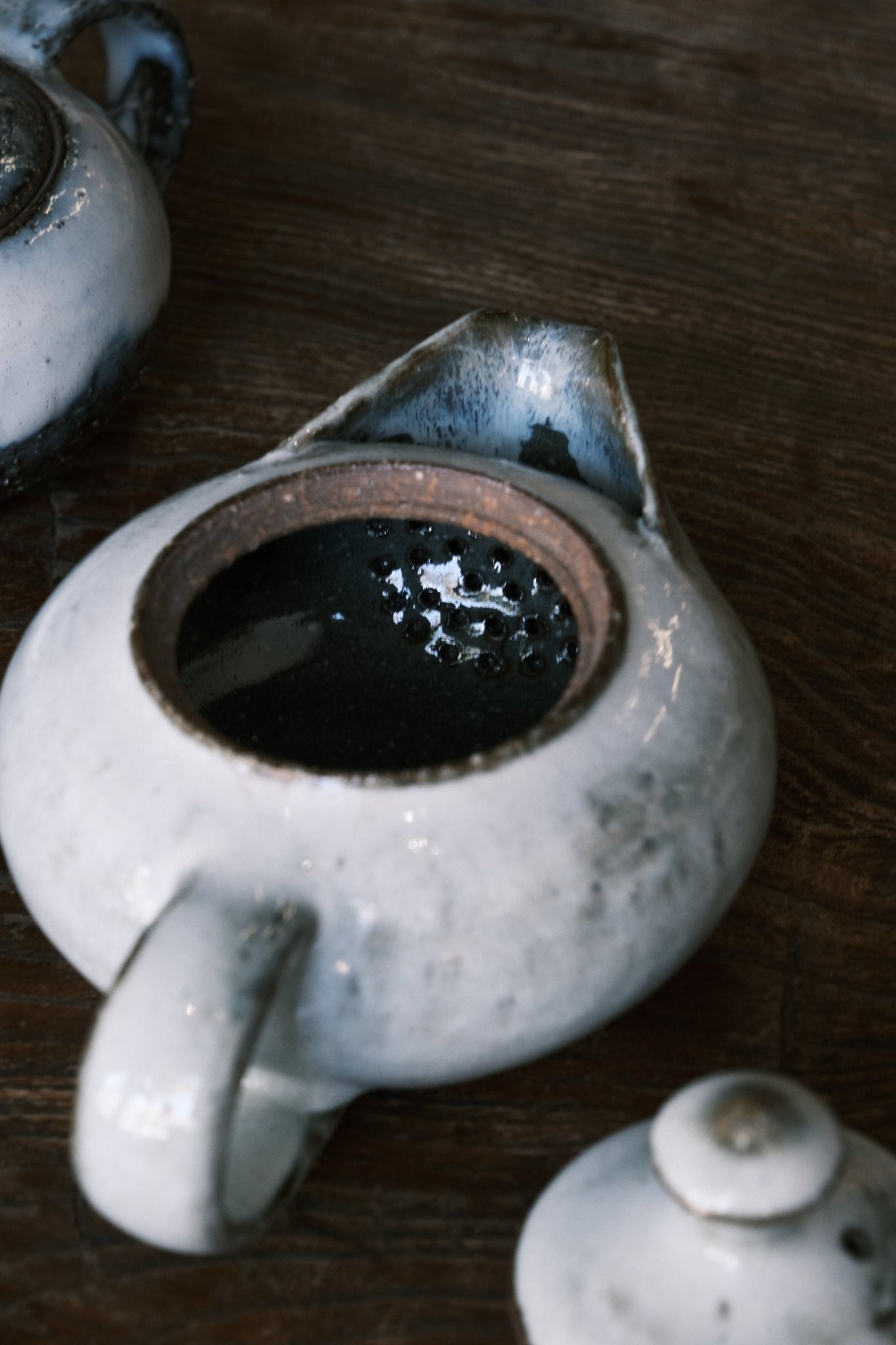 Japanese Hagi-yaki Houhin Tea Pot | Hagi Glaze (萩燒) - O5 RARE TEA BAR