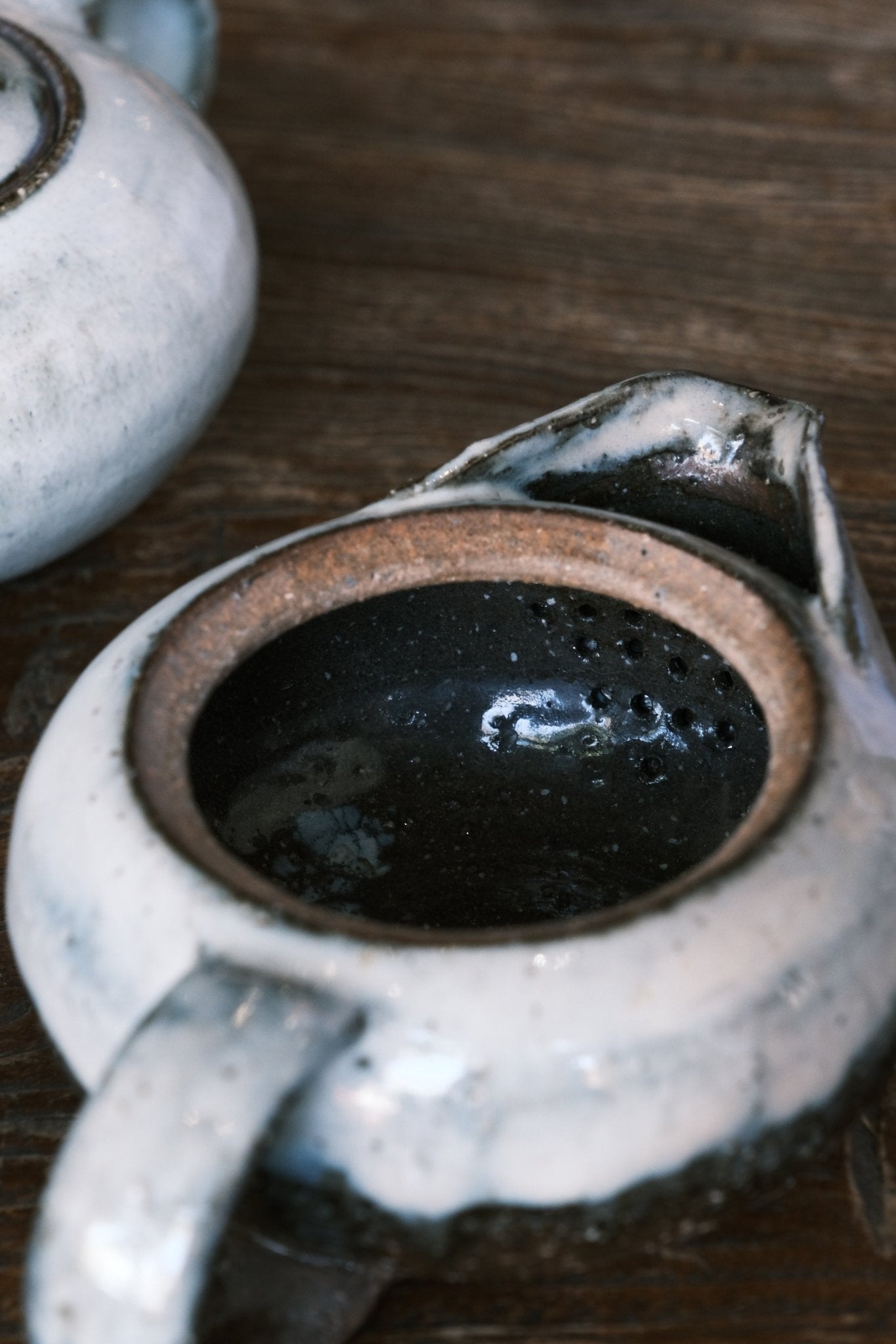 Japanese Hagi-yaki Houhin Tea Pot | Hagi Glaze (萩燒) - O5 RARE TEA BAR