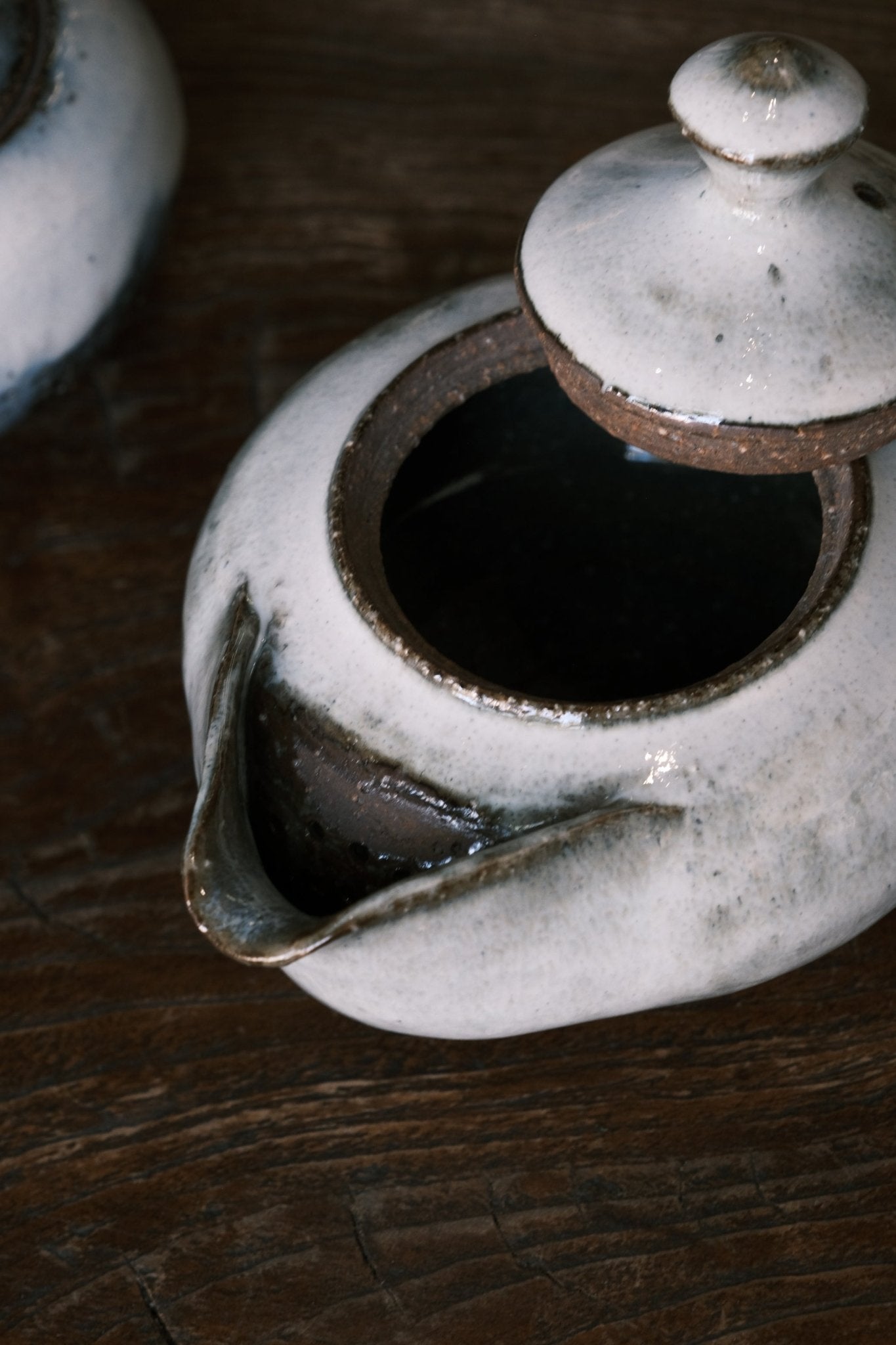 Japanese Hagi-yaki Houhin Tea Pot | Hagi Glaze (萩燒) - O5 RARE TEA BAR