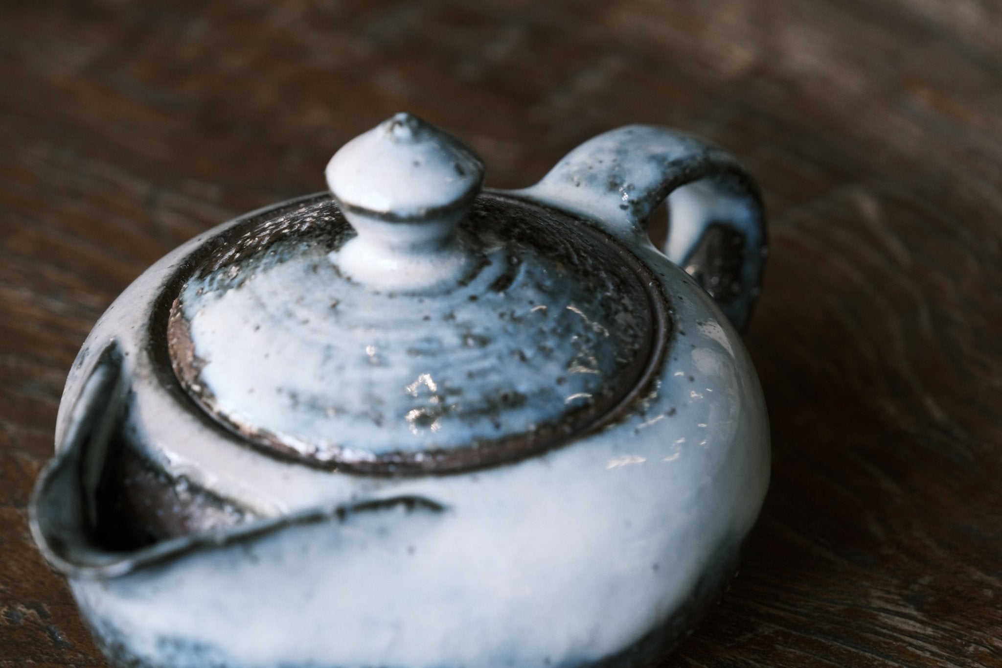 Japanese Hagi-yaki Houhin Tea Pot | Hagi Glaze (萩燒) - O5 RARE TEA BAR