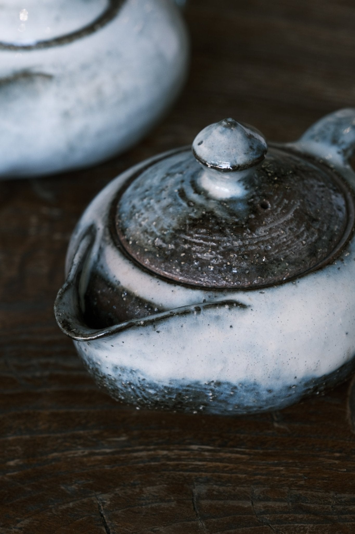 Japanese Hagi-yaki Houhin Tea Pot | Hagi Glaze (萩燒) - O5 RARE TEA BAR