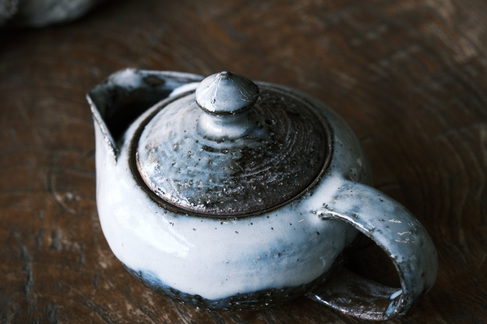 Japanese Hagi-yaki Houhin Tea Pot | Hagi Glaze (萩燒) - O5 RARE TEA BAR