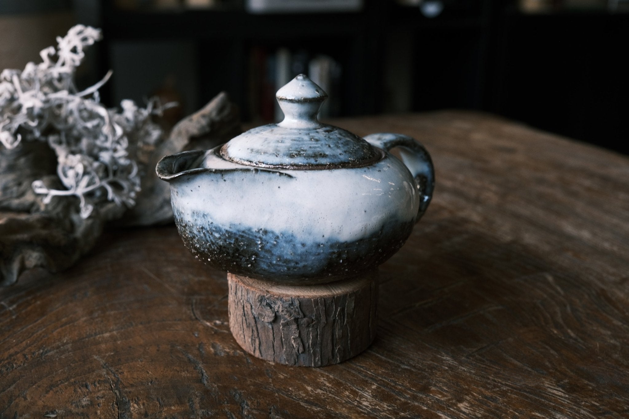 Japanese Hagi-yaki Houhin Tea Pot | Hagi Glaze (萩燒) - O5 RARE TEA BAR