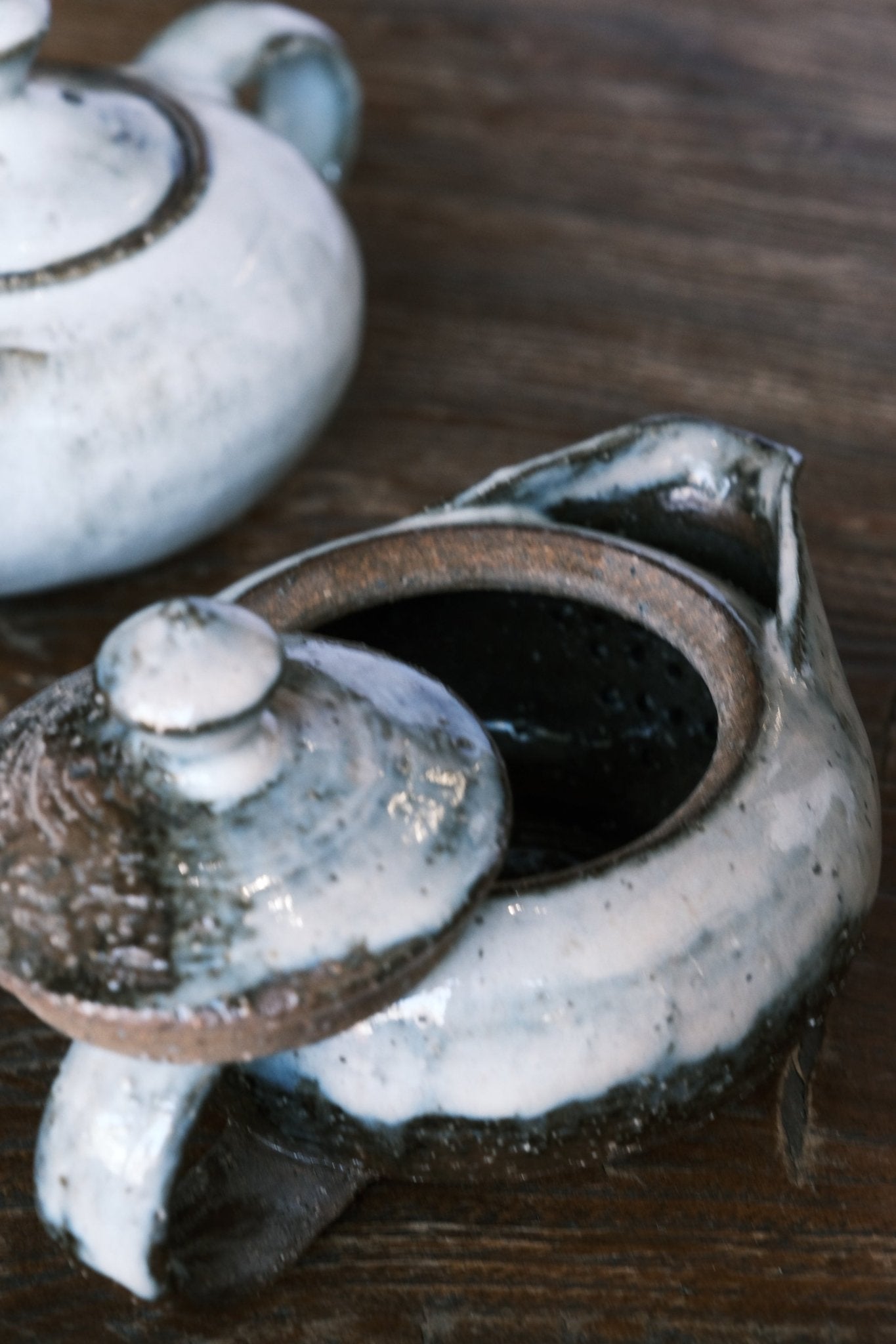 Japanese Hagi-yaki Houhin Tea Pot | Hagi Glaze (萩燒) - O5 RARE TEA BAR