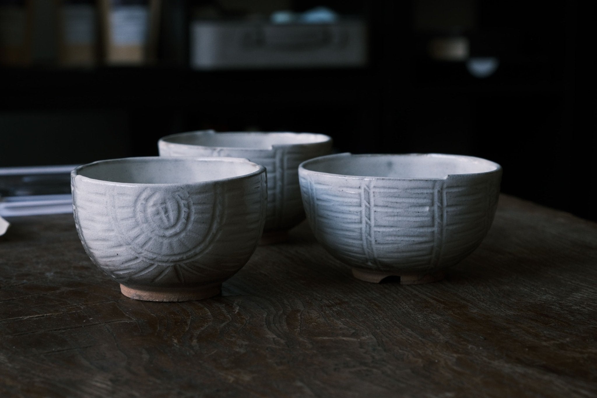 Japanese Hagi-yaki Pattern Tea Cup | Kumidashi Tawara Hagi Glaze (萩燒) - O5 RARE TEA BAR