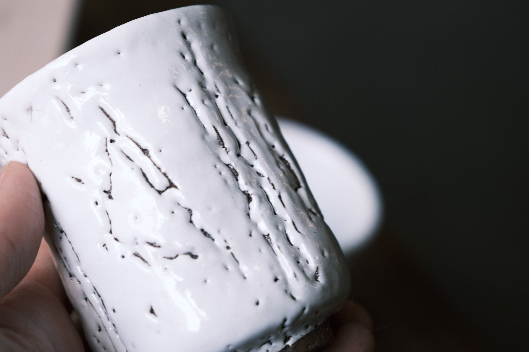 Japanese Hagi-yaki Tea Cup Set | White Hagi Glaze (萩燒) - O5 RARE TEA BAR