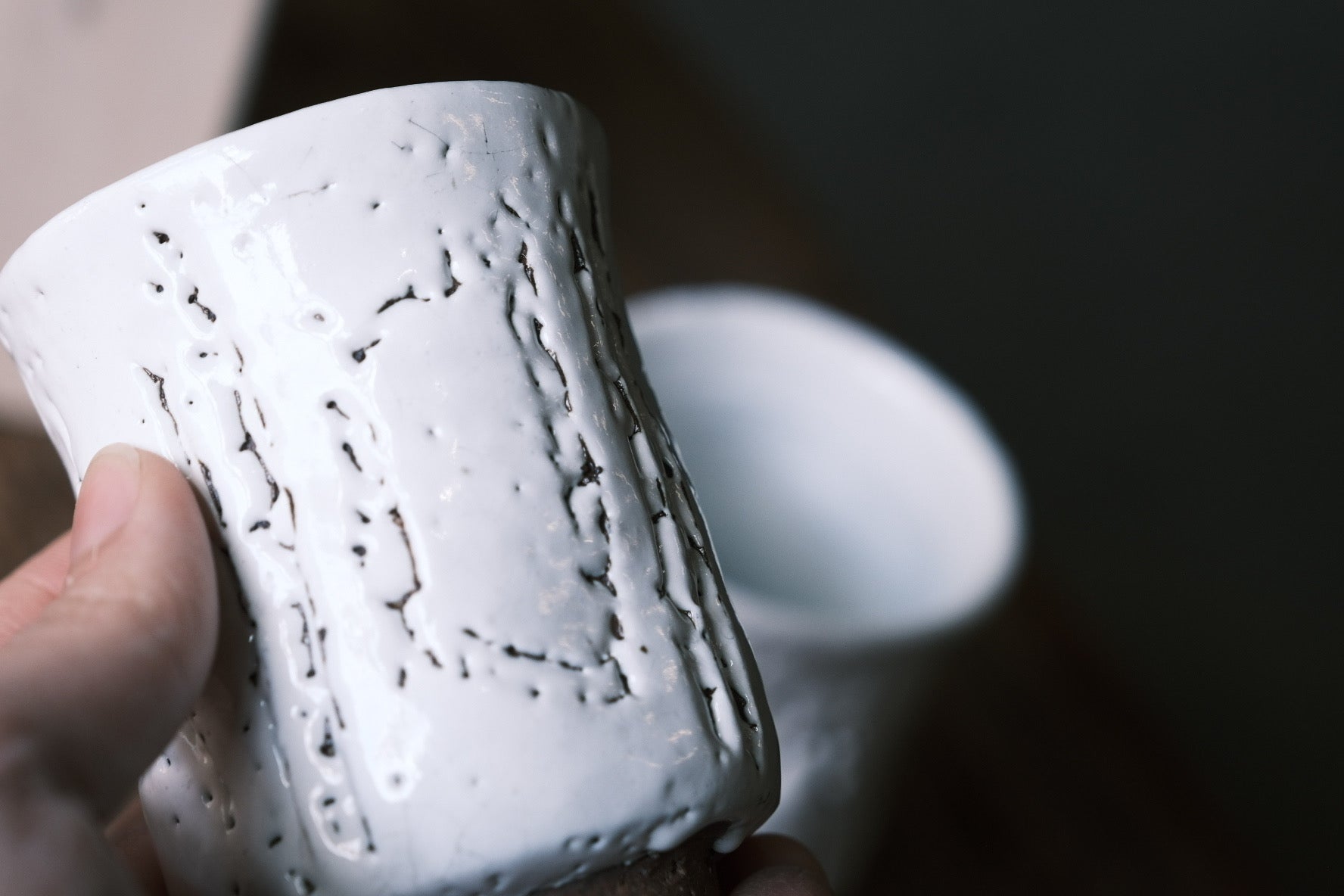 Japanese Hagi-yaki Tea Cup Set | White Hagi Glaze (萩燒) - O5 RARE TEA BAR