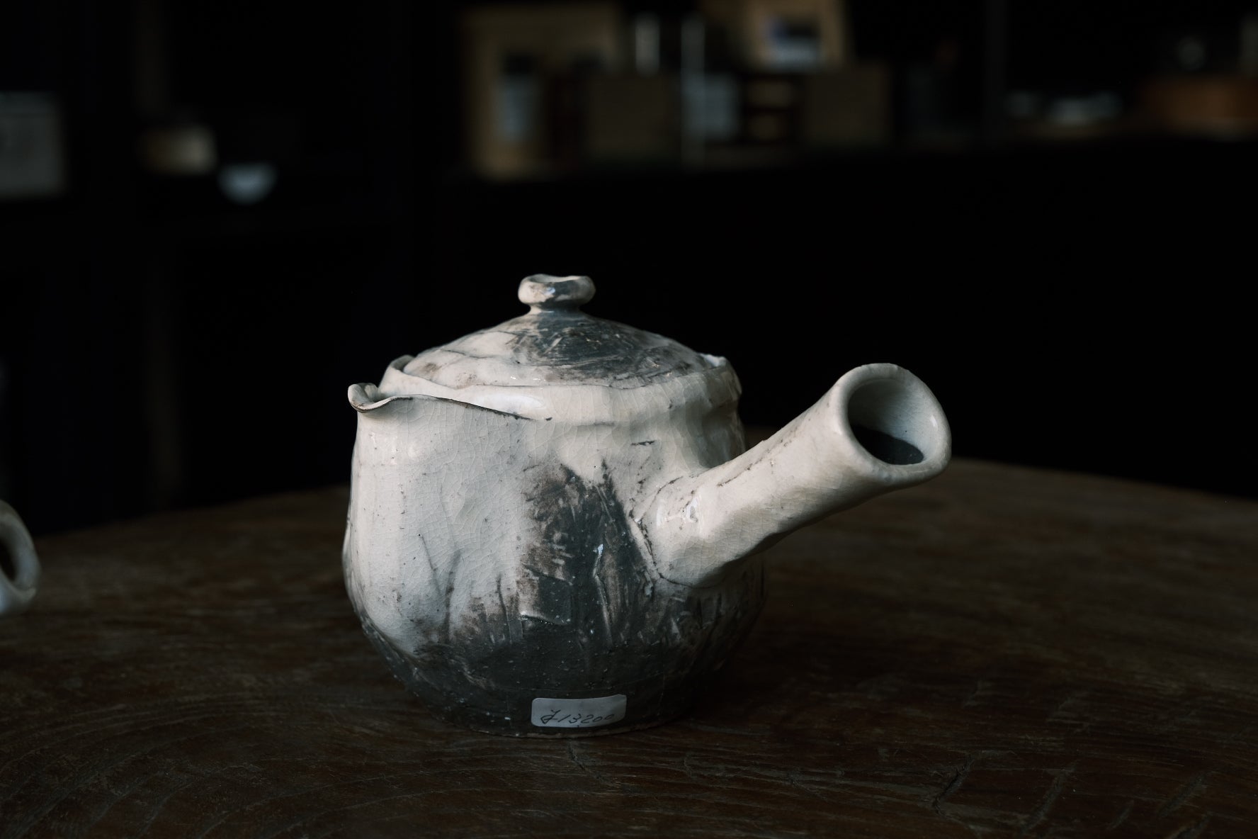 Japanese Hagi-yaki Tea Pot | White Hagi Glaze (萩燒) - O5 RARE TEA BAR
