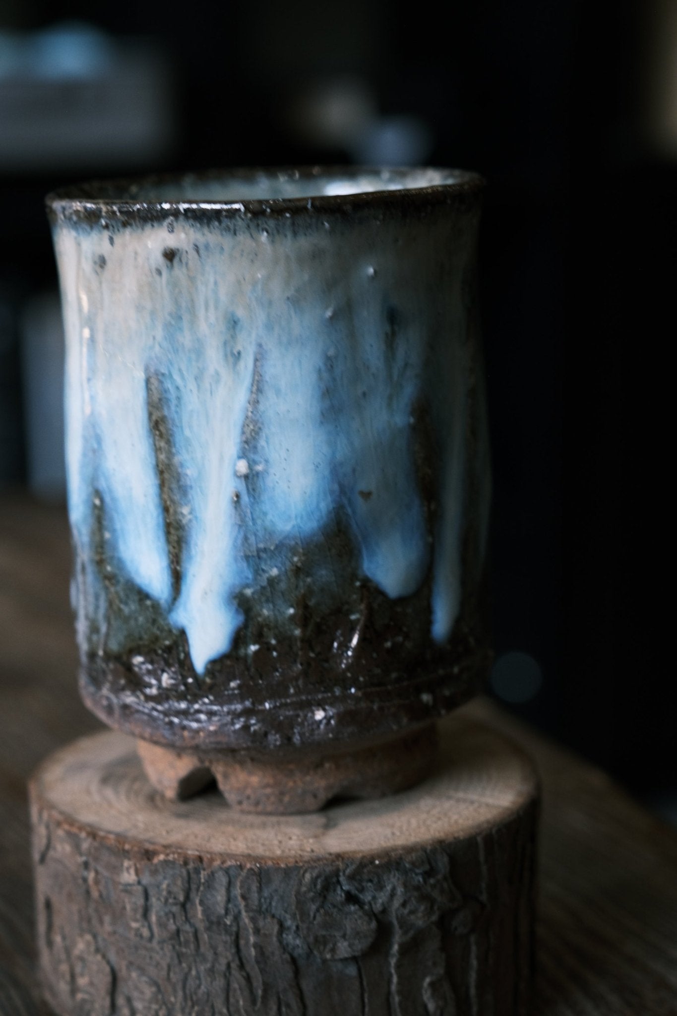 Japanese Hagi-yaki texture Cups | Hagi Glaze (萩焼) - O5 RARE TEA BAR