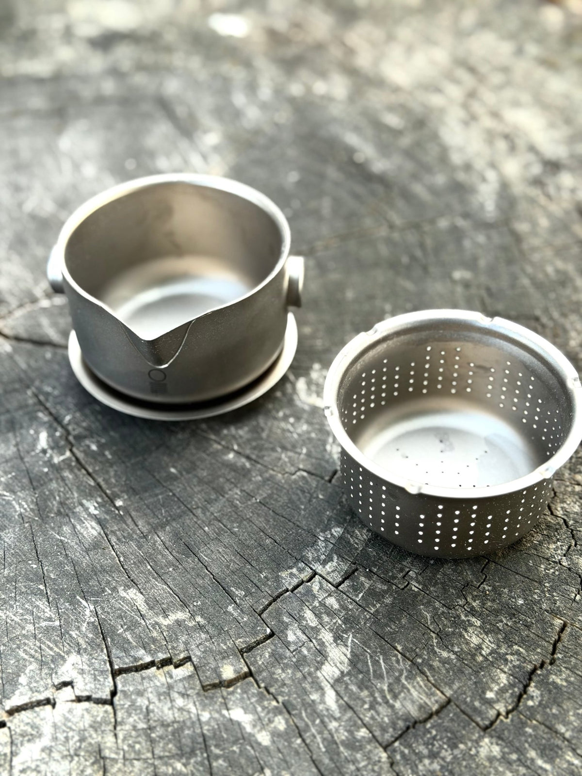 O5 TITANIUM HOHIN TEA SET (150ml Teapot + 3 Cups) - O5 RARE TEA BAR