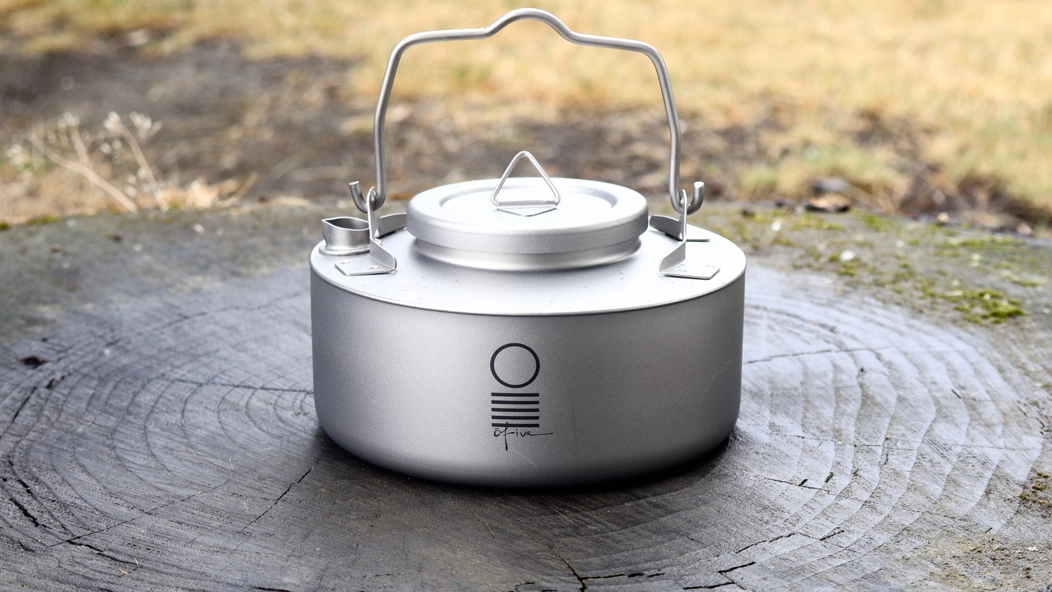 O5 | TITANIUM KETTLE + TEA STRAINER [750ml] - O5 RARE TEA BAR