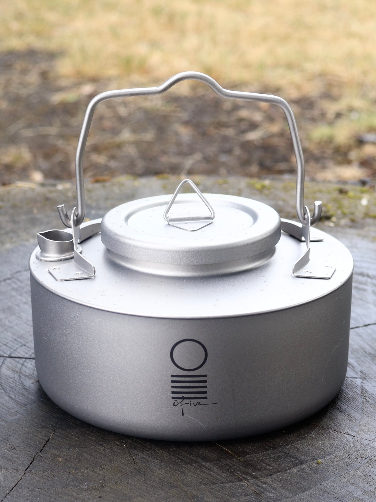 O5 | TITANIUM KETTLE + TEA STRAINER [750ml] - O5 RARE TEA BAR