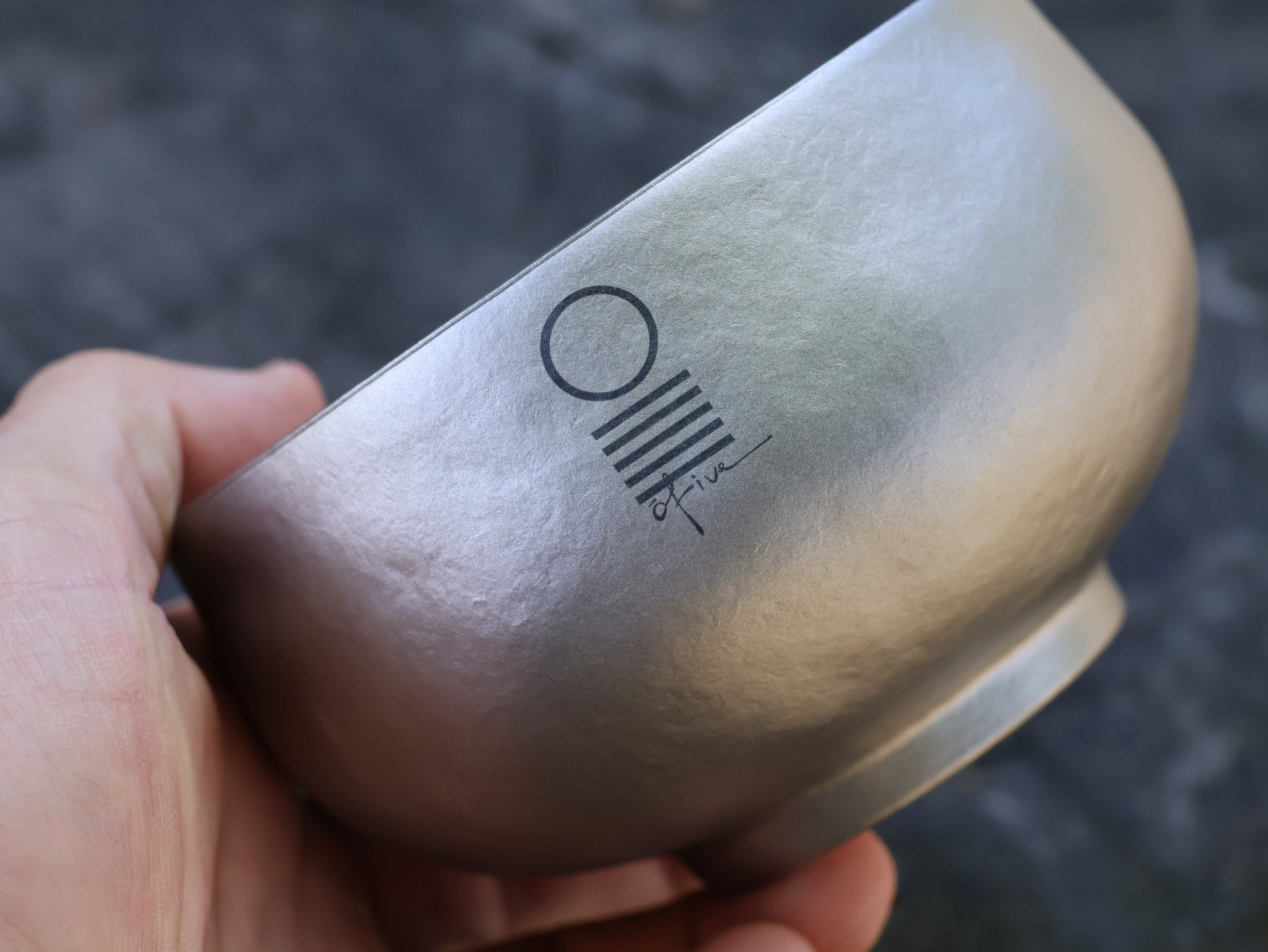 O5 |TITANIUM MATCHA BOWL - O5 RARE TEA BAR