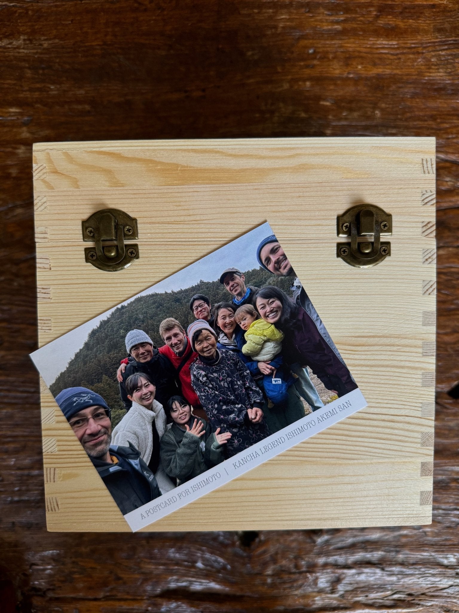 TEA CHEST + CULTURE QUEST | Ishimoto Akemi's Winter Tea (Kancha) - O - FIVE RARE TEA BAR