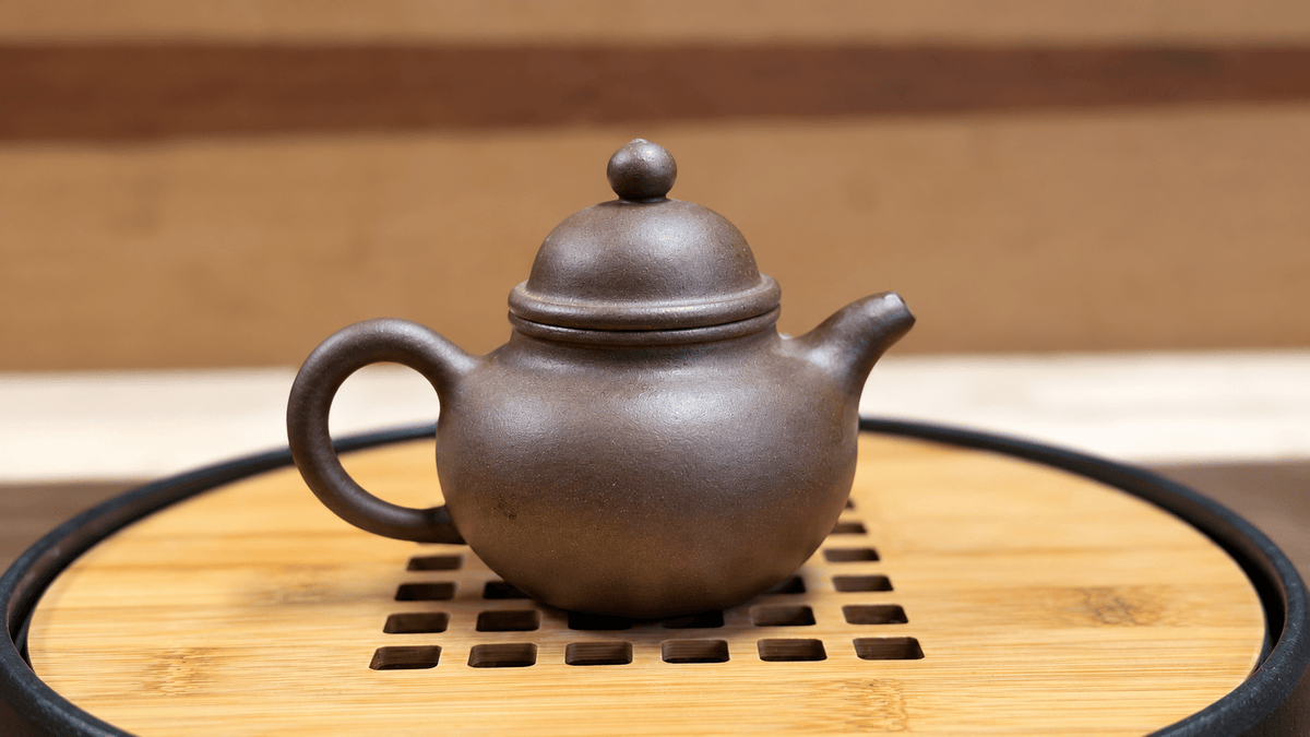 Yixing Dragon-Kiln Teapot #13 | Duoqiu 165ml - O5 RARE TEA BAR