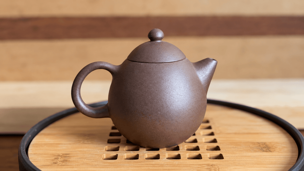 Yixing Dragon-Kiln Teapot #5 | Longdan Style, 240ml - O5 RARE TEA BAR