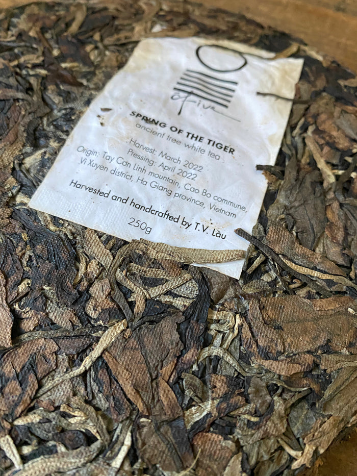 SPRING OF THE TIGER |  WHITE TEA 250g - O-FIVE RARE TEA BAR