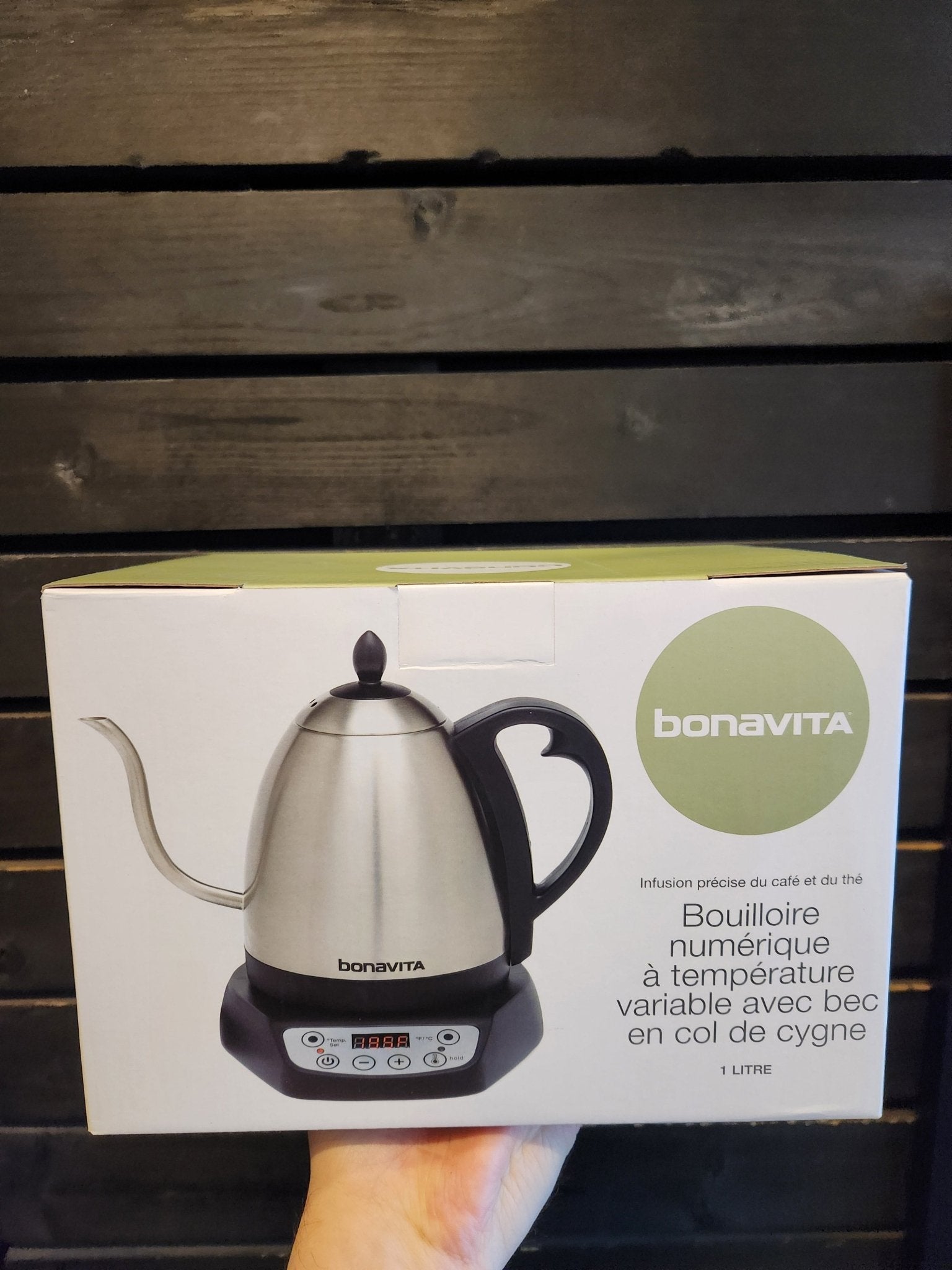 BONAVITA Variable Temperature 1000ML Gooseneck KETTLE - O-FIVE RARE TEA BAR