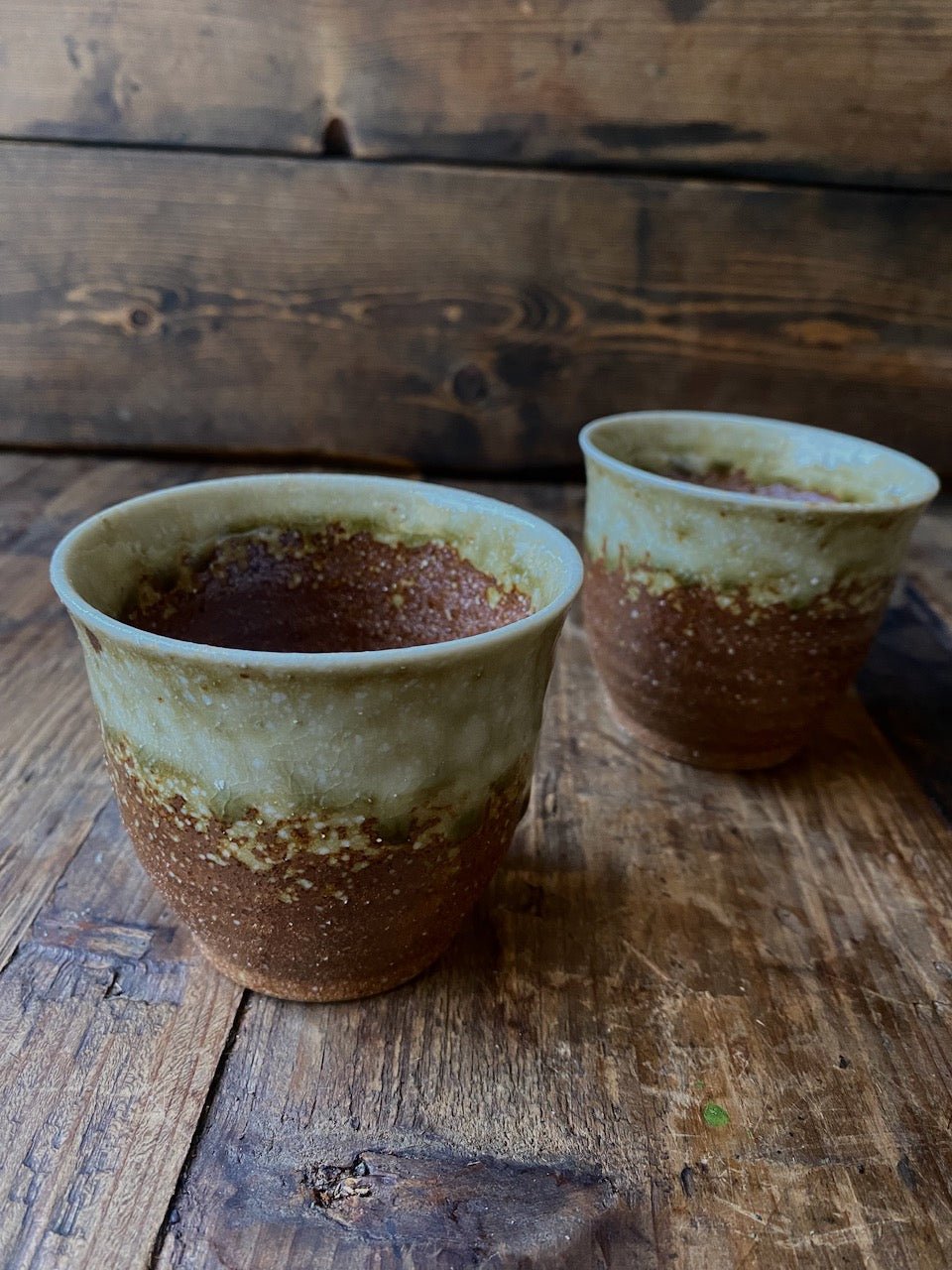 Meoto Yunomi - MINOYAKI TEACUP SET| 230ML X 2 CUPS - O-FIVE RARE TEA BAR