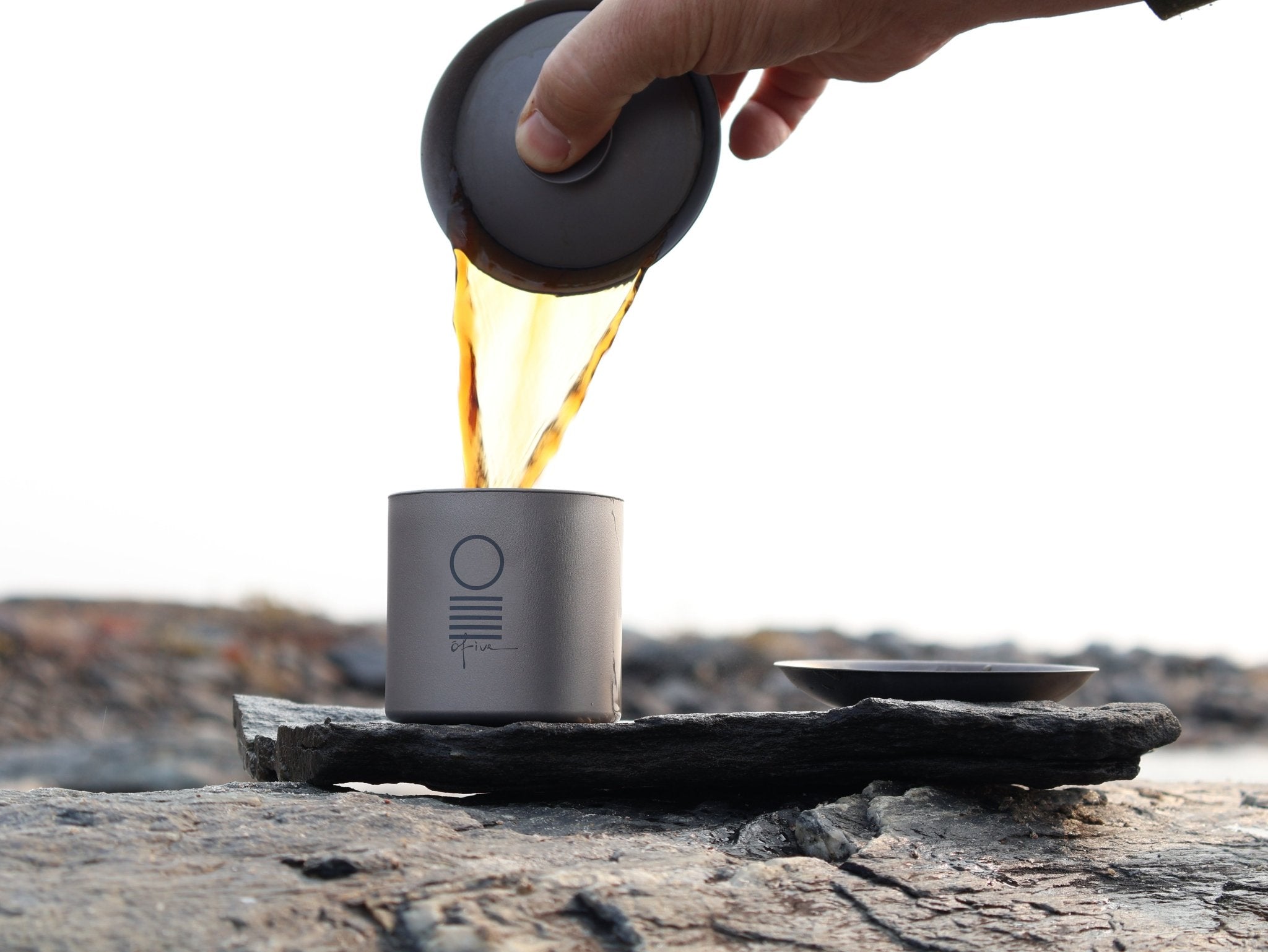 Titanium Gaiwan, Gong Fu Cha, Drink Tea Outdoors