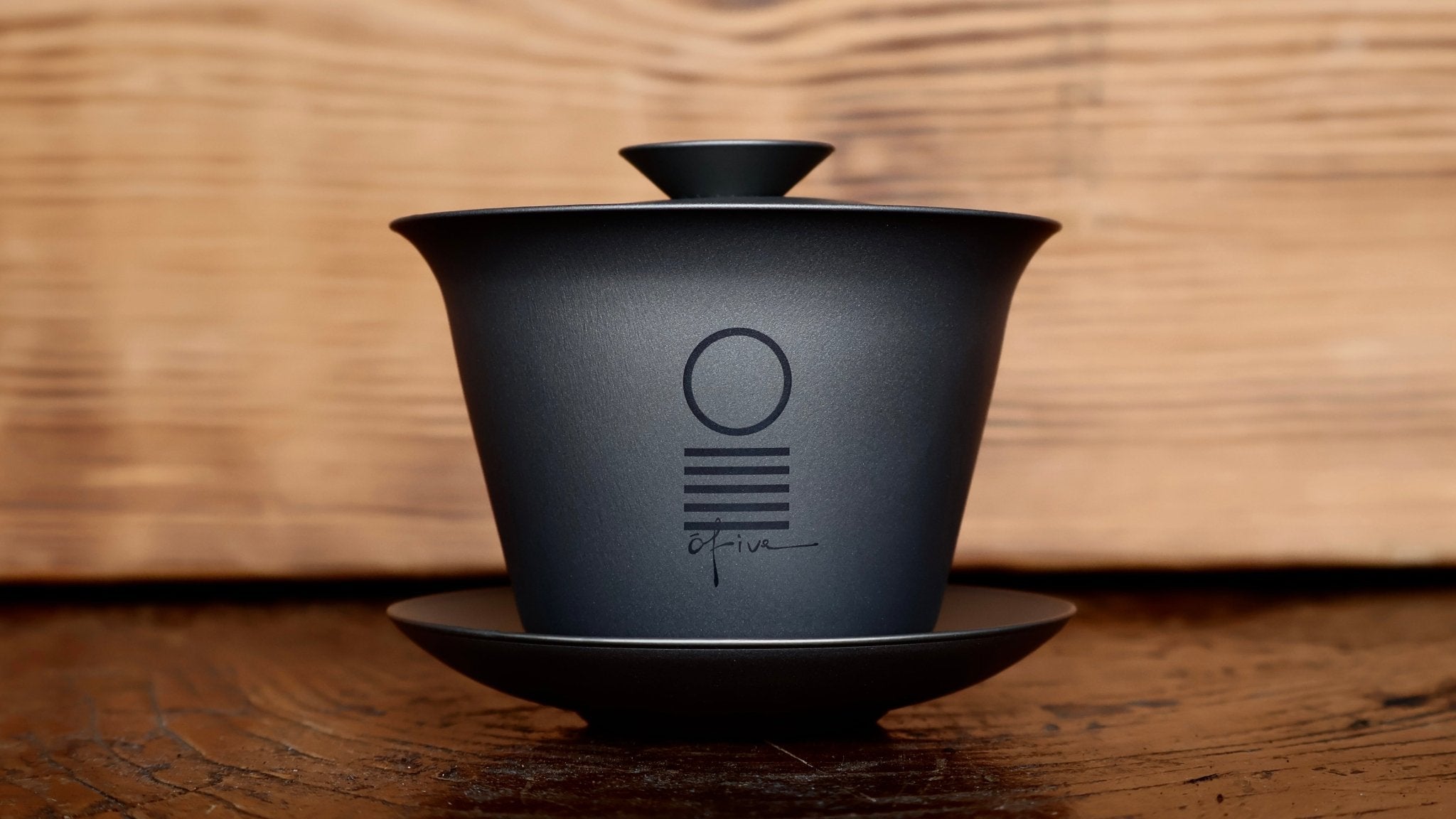 O5 | TITANIUM GAIWAN [160ml] - O-FIVE RARE TEA BAR