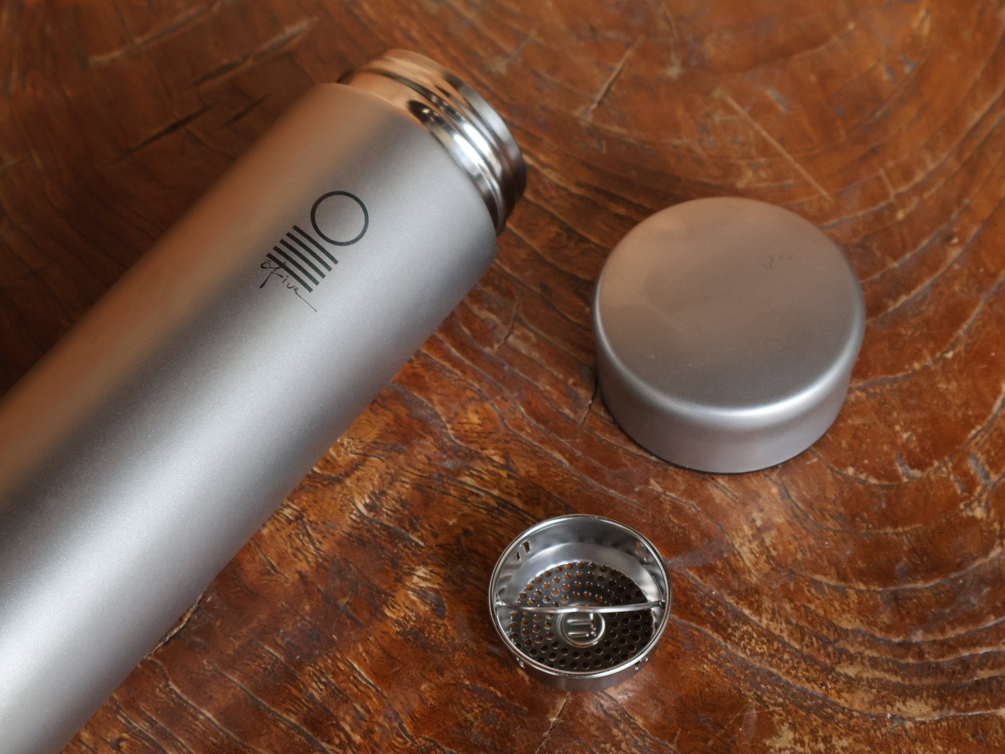 O5 | TITANIUM INSULATED BOTTLE [450ml] - O-FIVE RARE TEA BAR