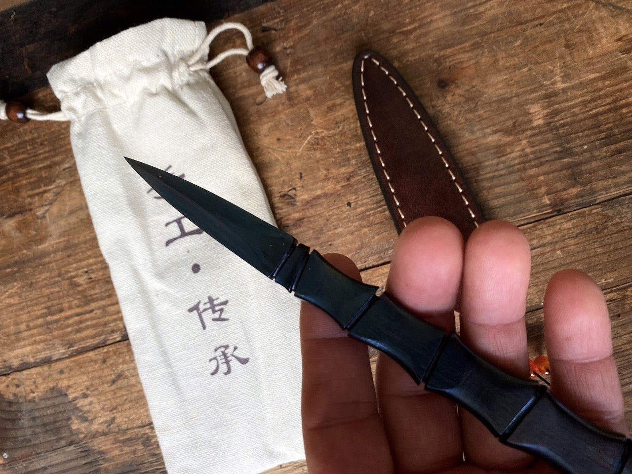 TEA KNIFE | HAND FORGED, LONG QUAN - O-FIVE RARE TEA BAR