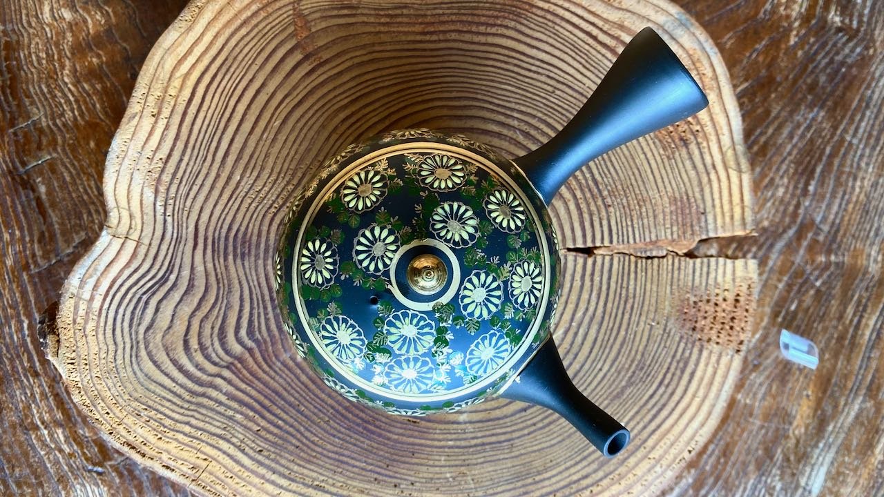 TOKONAME KYUSU | KARAKUSA KIKU - 220ml - O-FIVE RARE TEA BAR