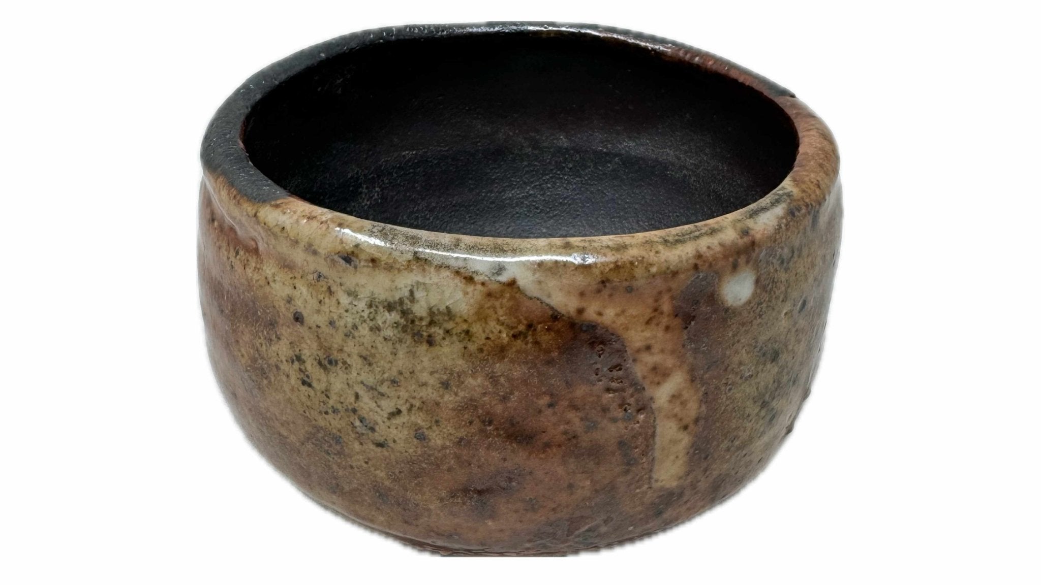 WOOD-FIRED CHAWAN BY ROBERT STICKNEY #R-347 - O-FIVE RARE TEA BAR